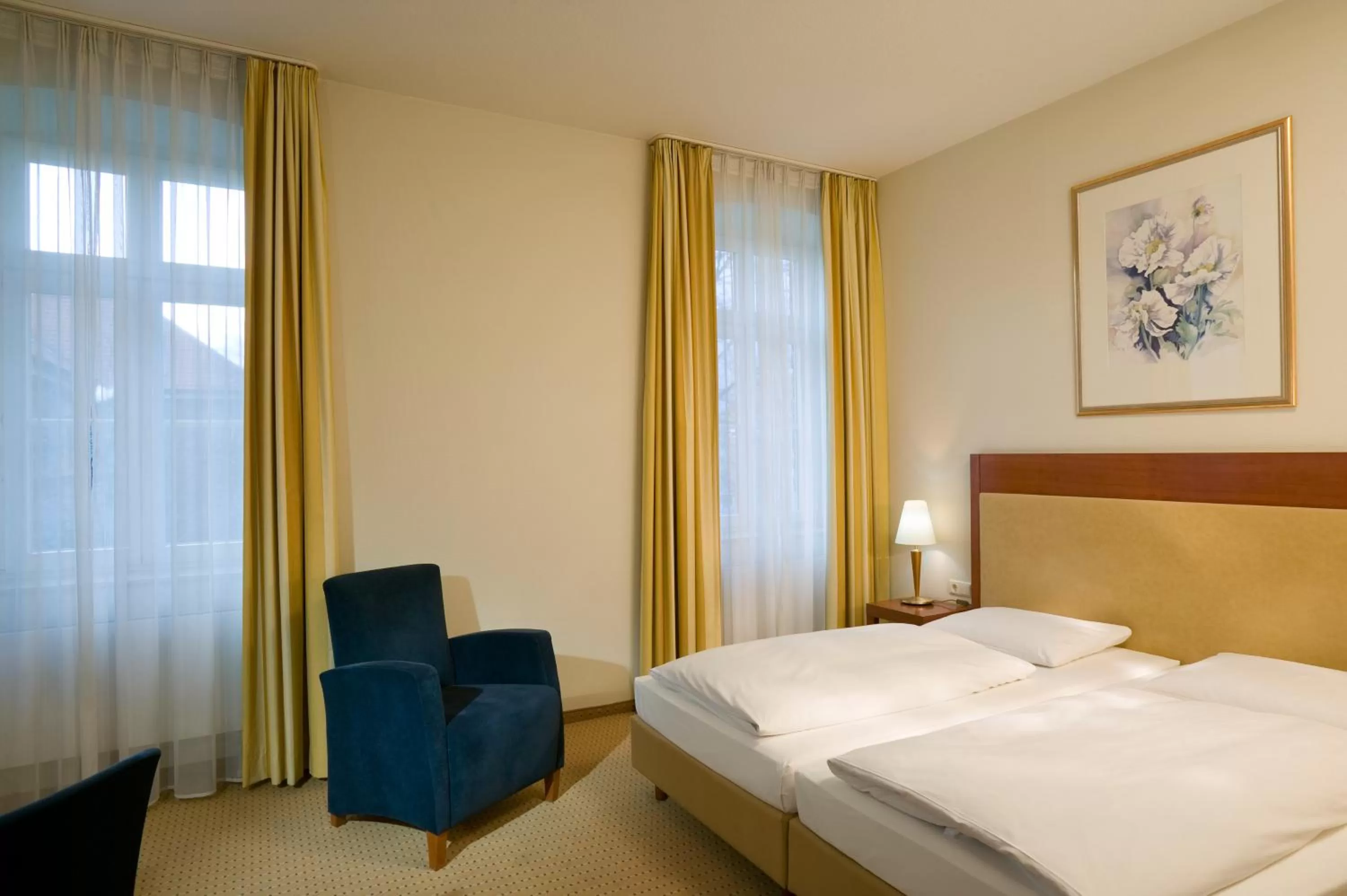 Bed in NOVOTEL Hildesheim City