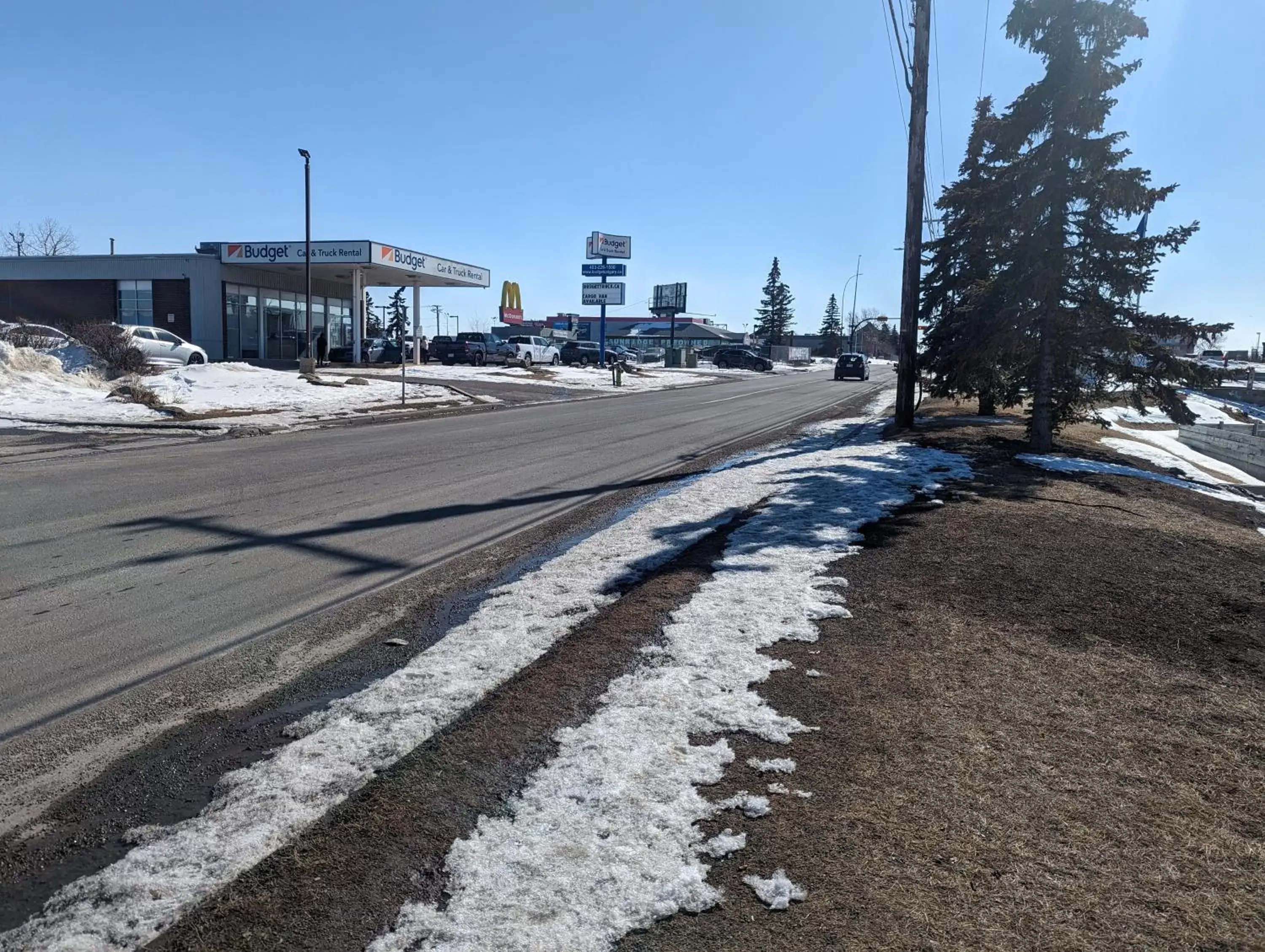 Neighbourhood, Winter in DIVYA SUTRA Riviera Plaza and Conference Centre Calgary Airport