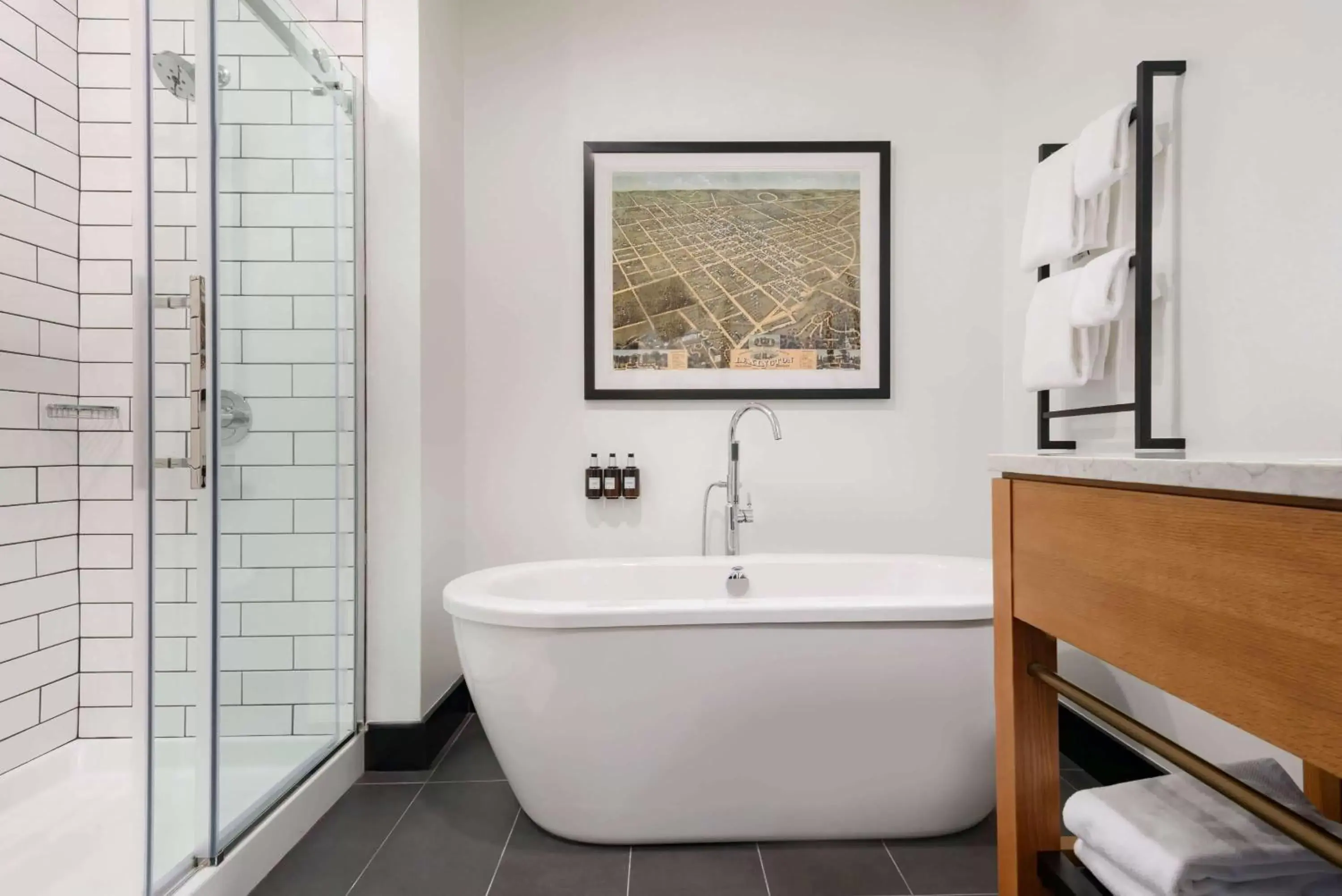 Bathroom in Origin Lexington, a Wyndham Hotel