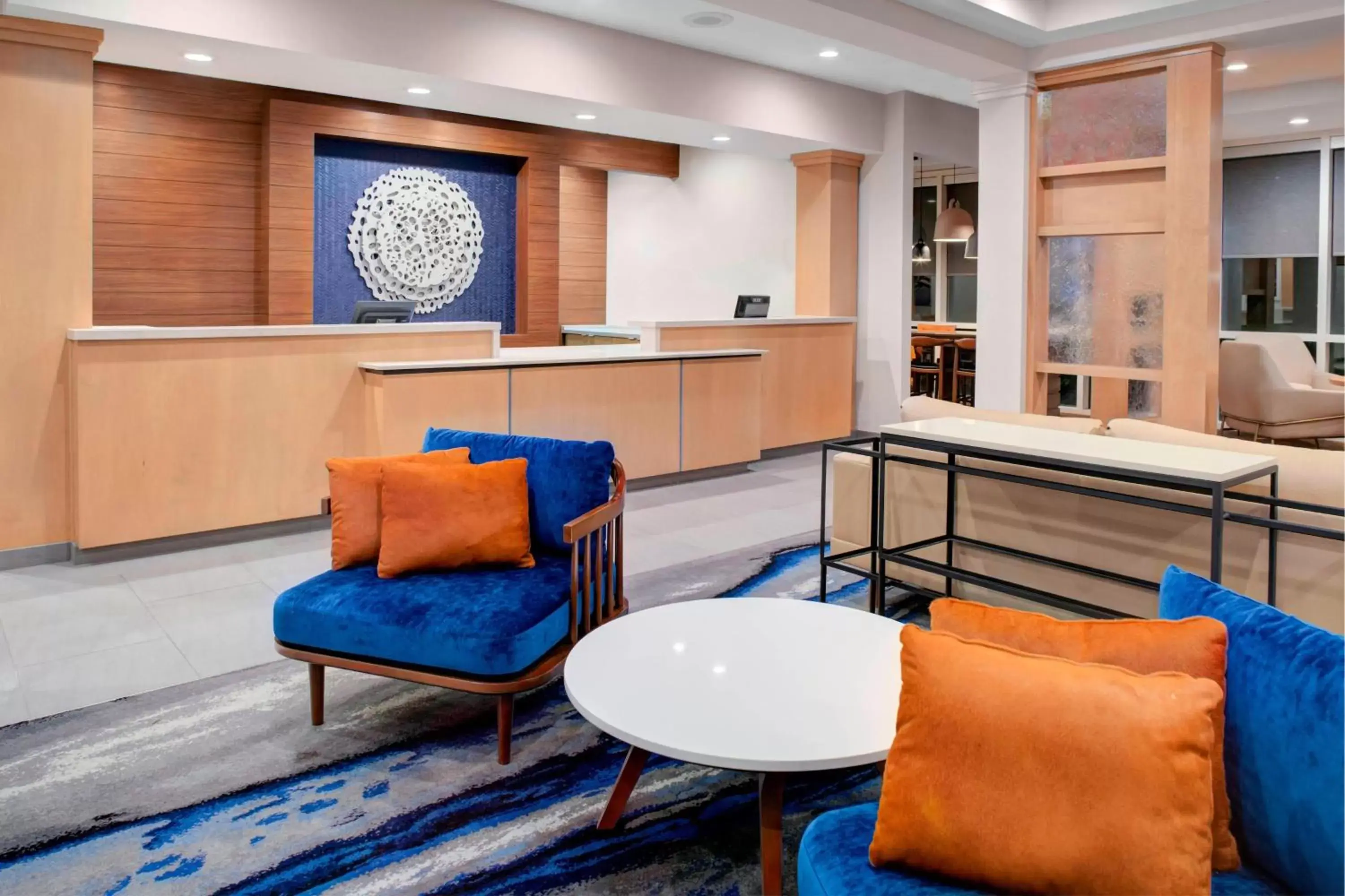 Lobby or reception, Seating Area in Fairfield Inn & Suites by Marriott Virginia Beach Oceanfront