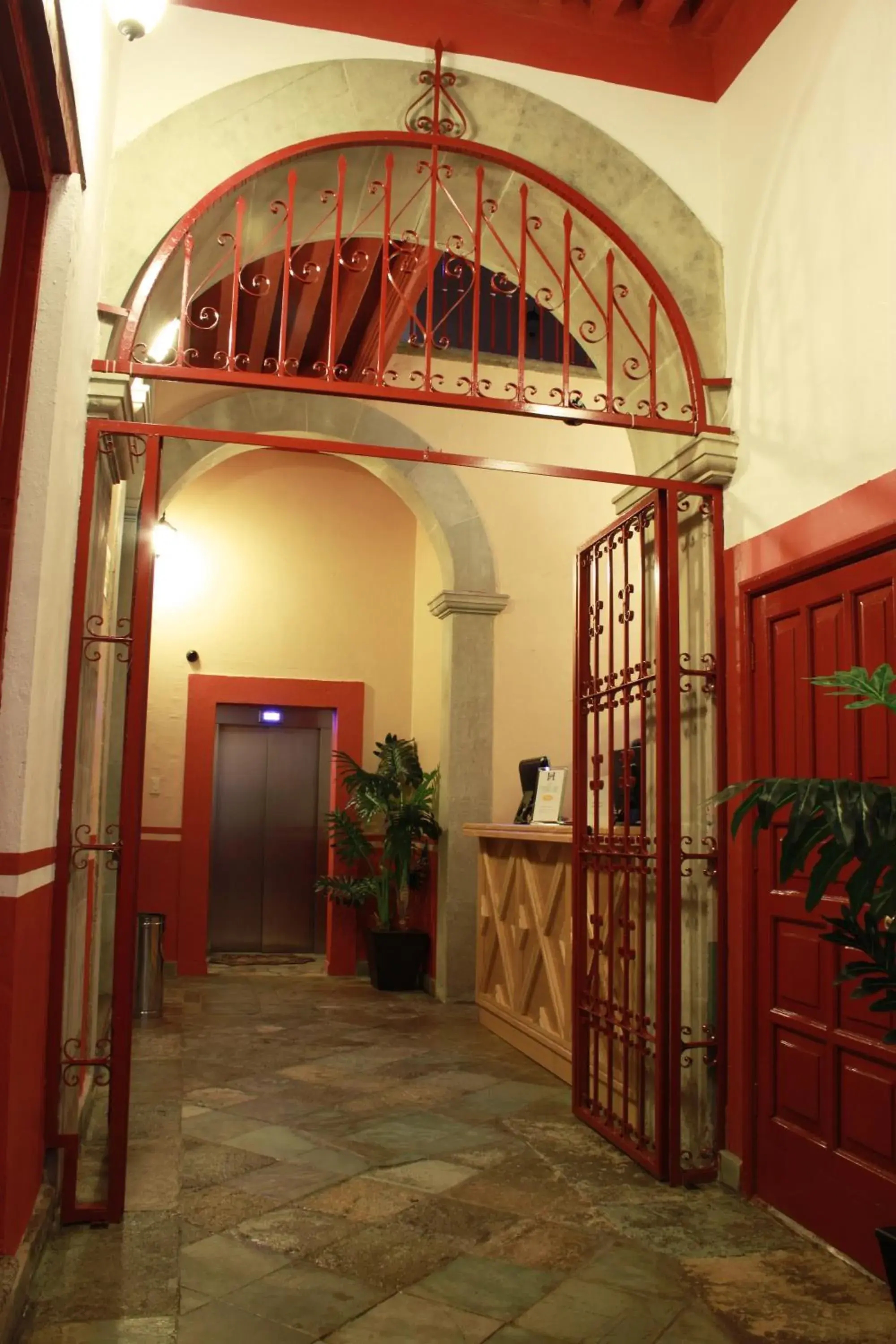 Lobby or reception in Hotel de la Paz