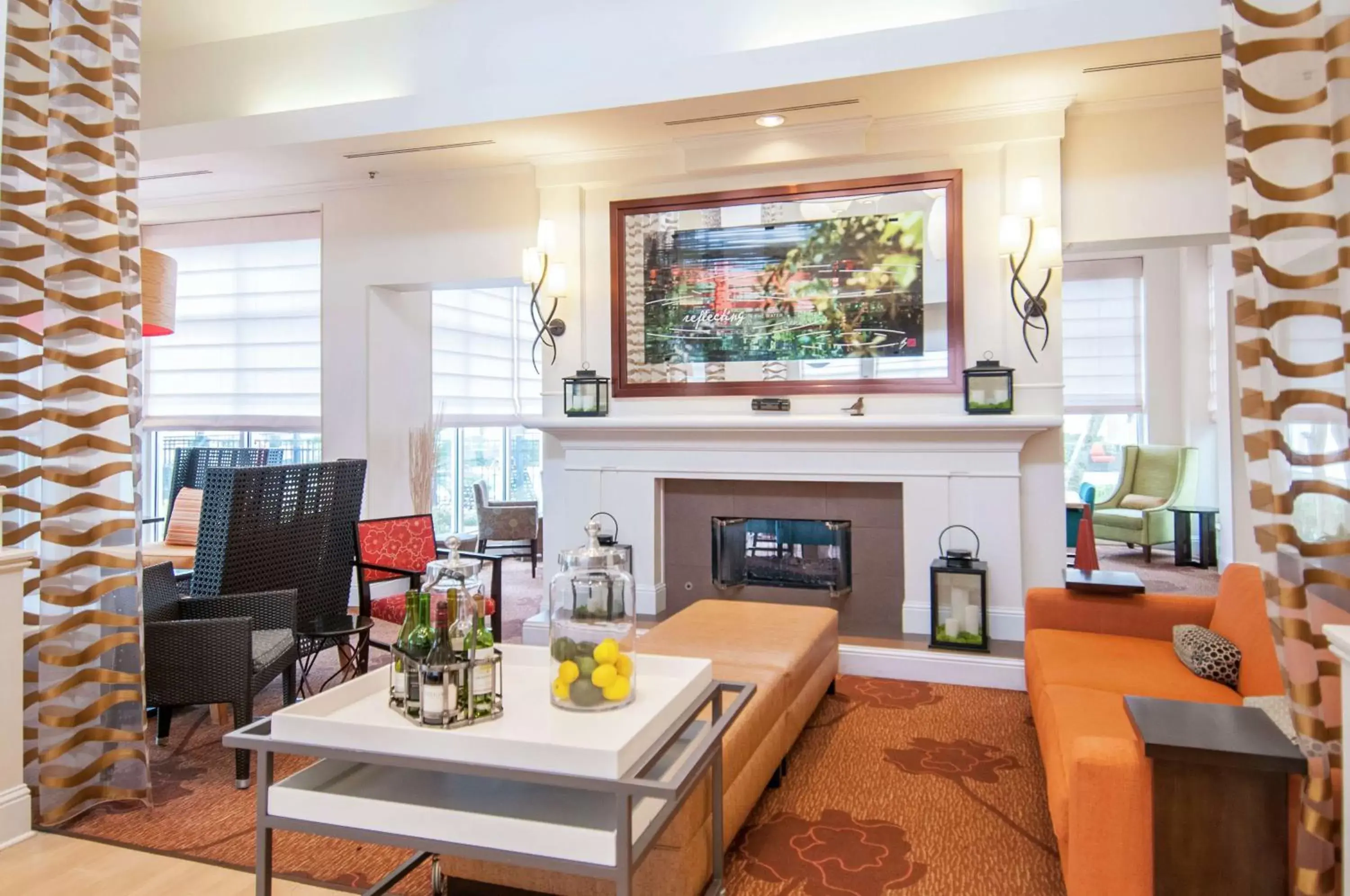 Lobby or reception, Seating Area in Hilton Garden Inn New Orleans Airport