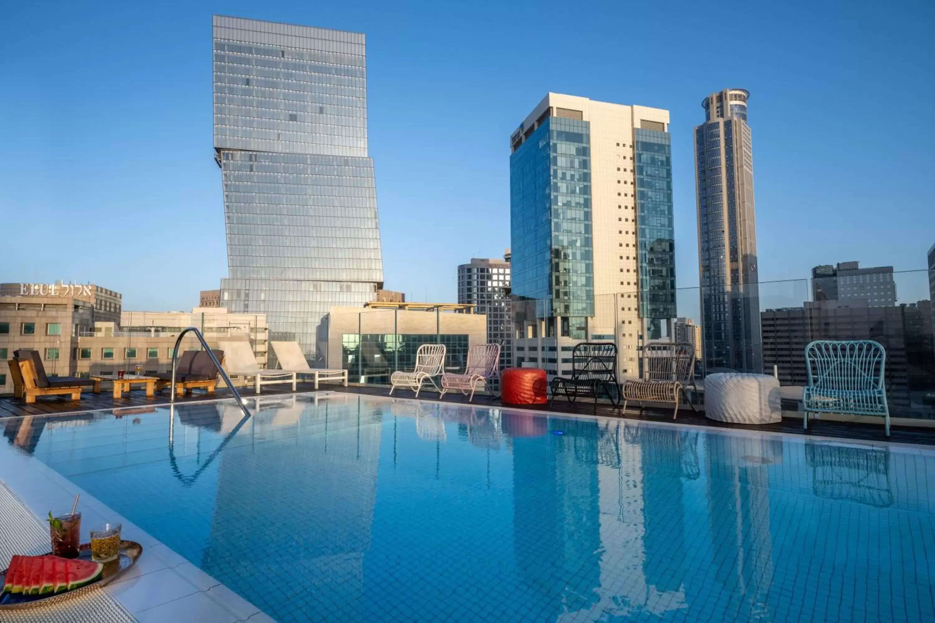 Pool view, Swimming Pool in Hotel Indigo Tel Aviv - Diamond District, an IHG Hotel