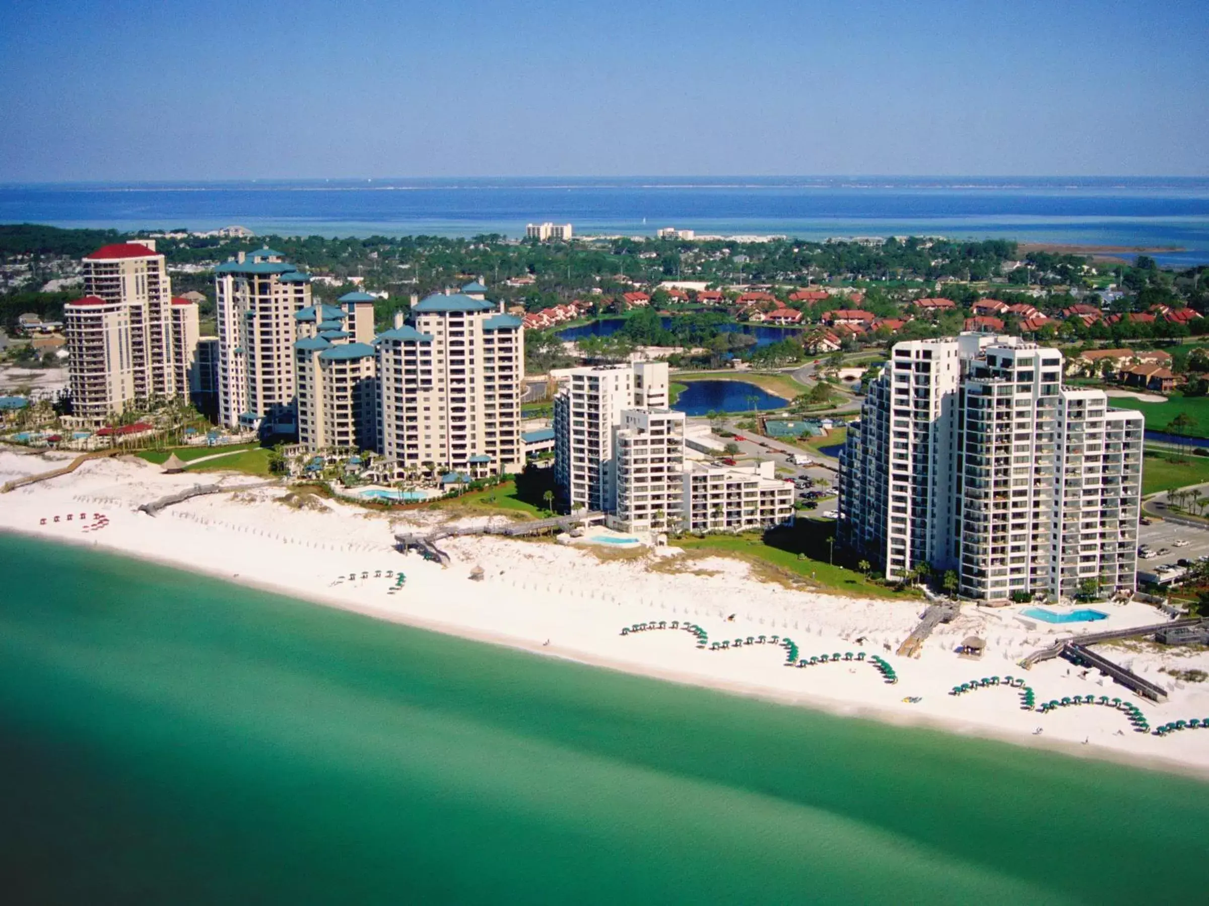 Property building, Bird's-eye View in Sandestin Golf and Beach Resort