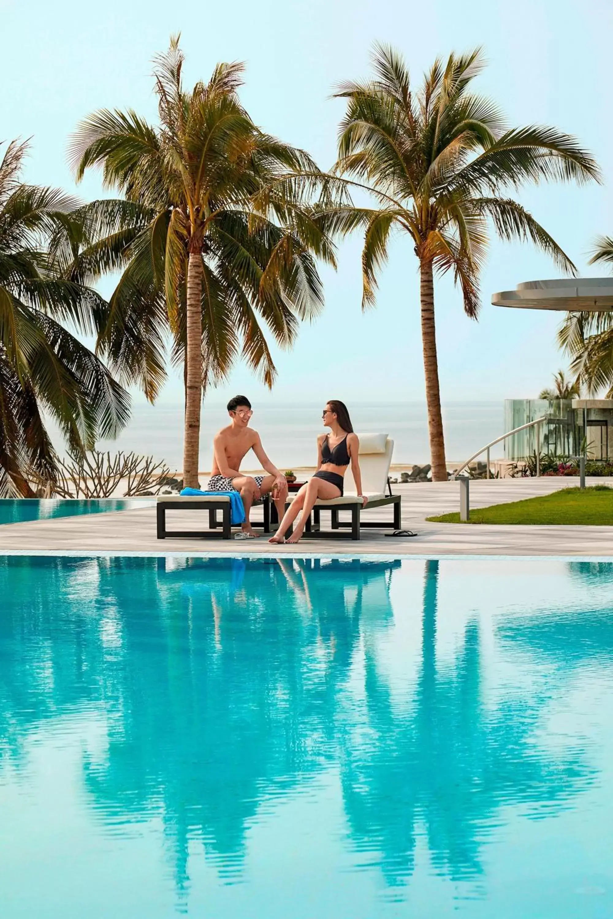 Swimming Pool in The Shanhaitian Resort Sanya, Autograph Collection