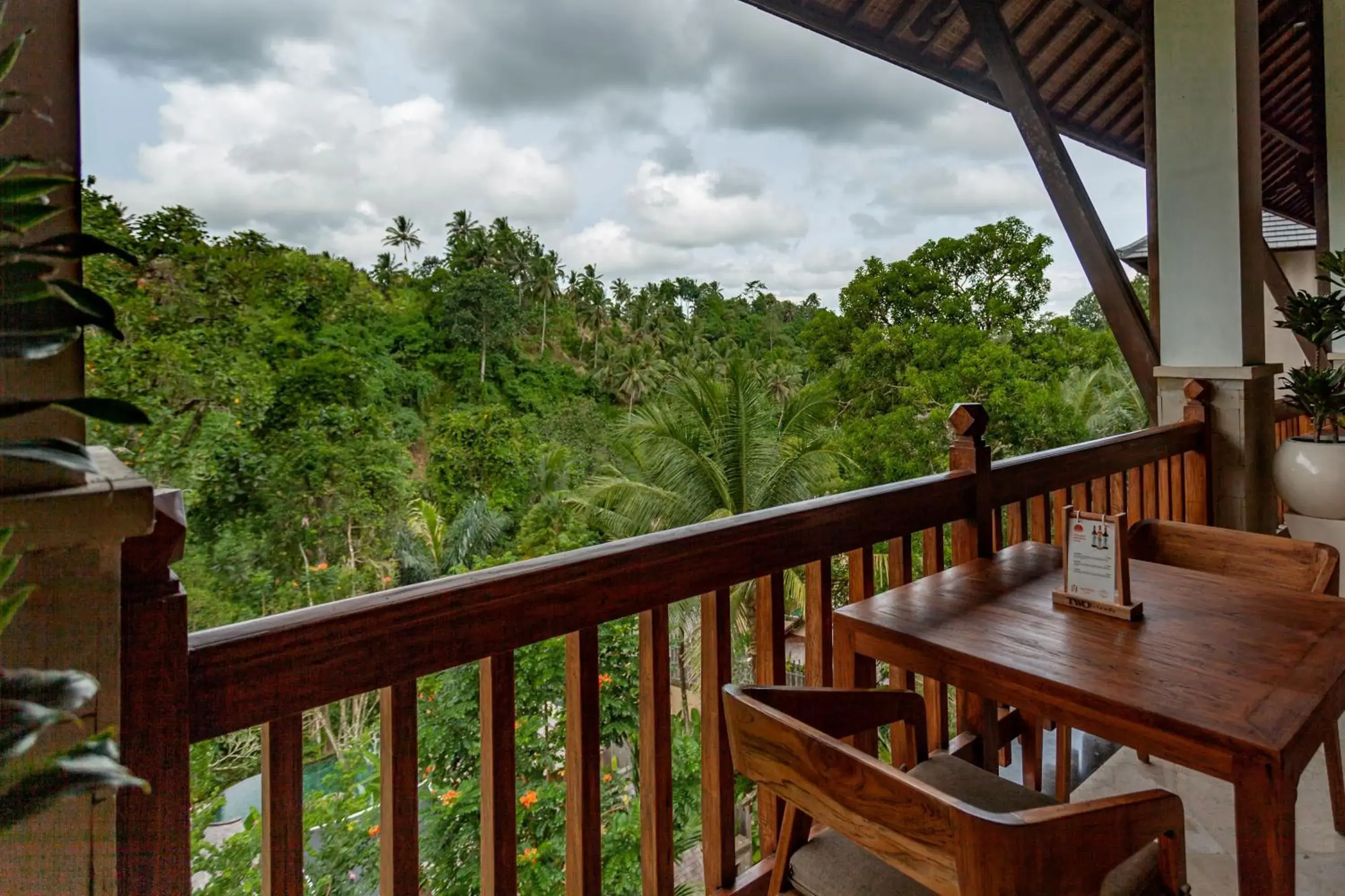 View (from property/room), Balcony/Terrace in The Lokha Ubud Resort Villas and Spa