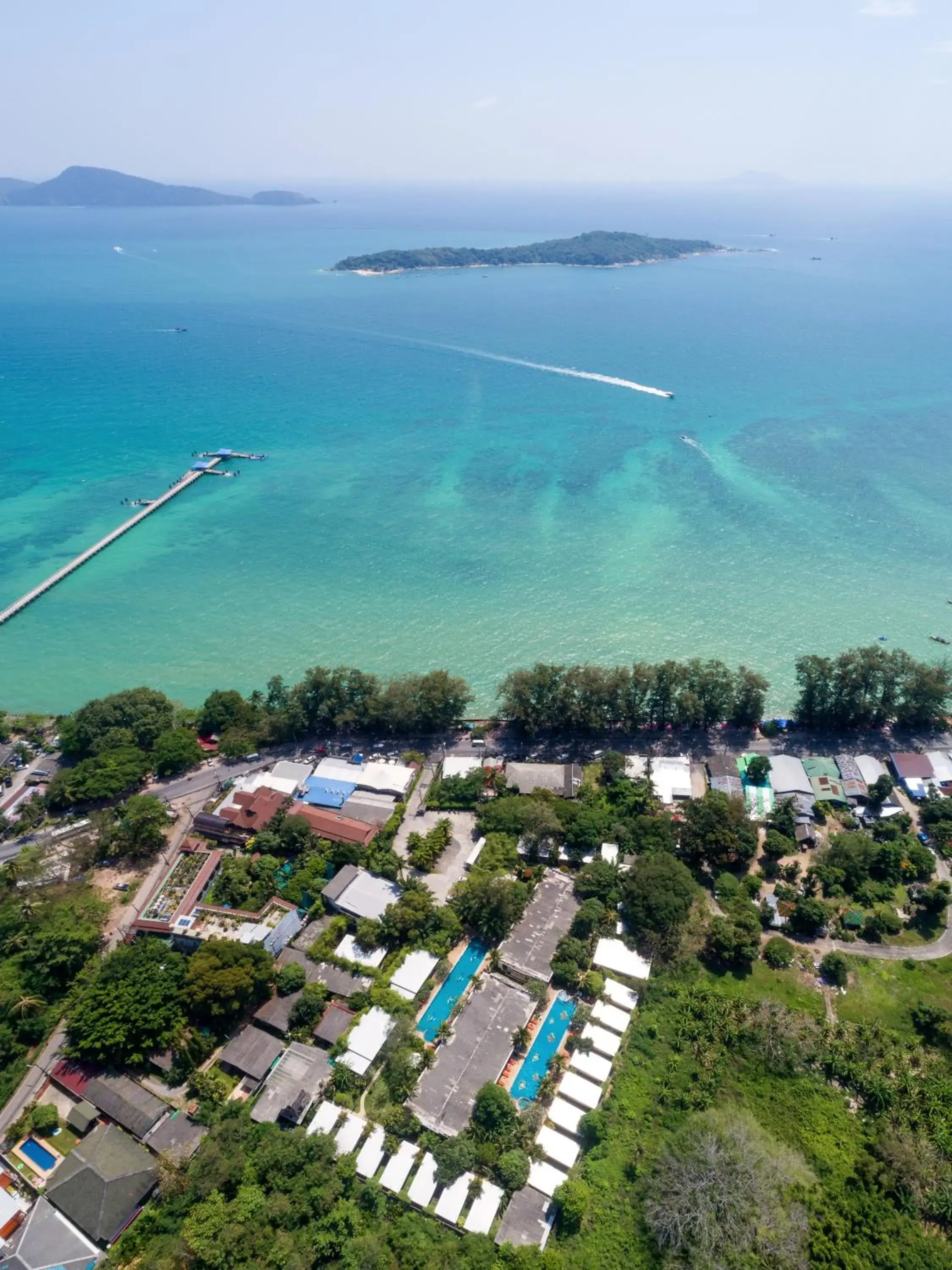 Bird's eye view in Phuket Sea Resort SHA Extra Plus Bird's eye view in Phuket Sea Resort SHA Extra Plus