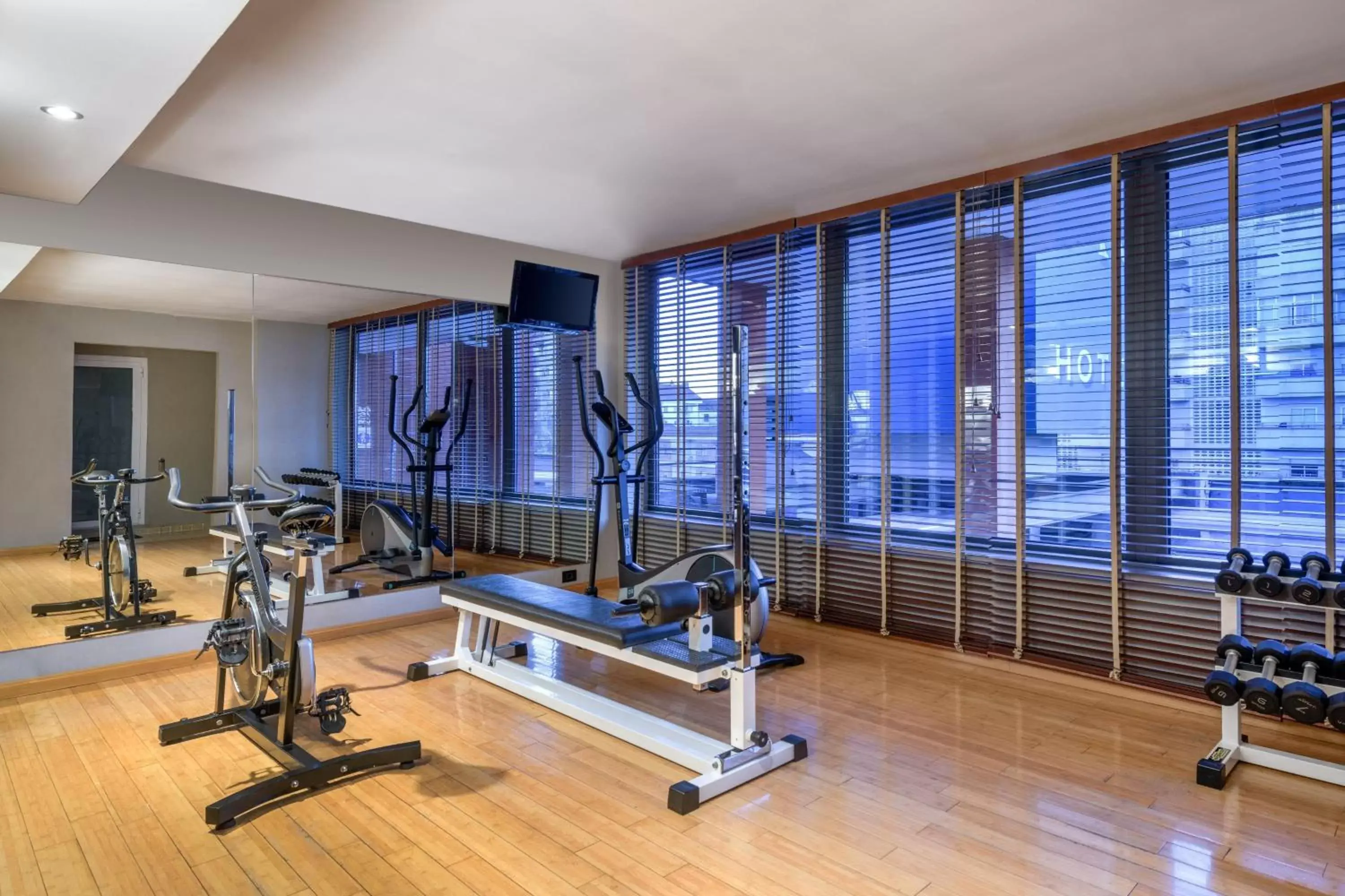 Fitness centre/facilities, Fitness Center/Facilities in AC Hotel Zamora by Marriott