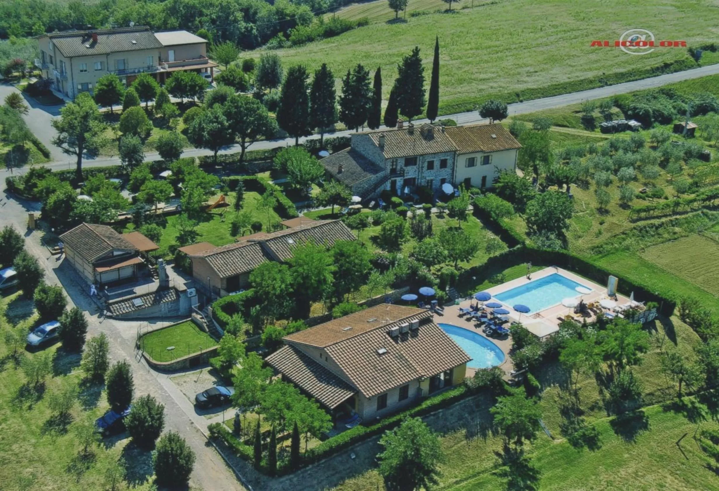 Bird's eye view, Bird's-eye View in Tenuta Badia '99