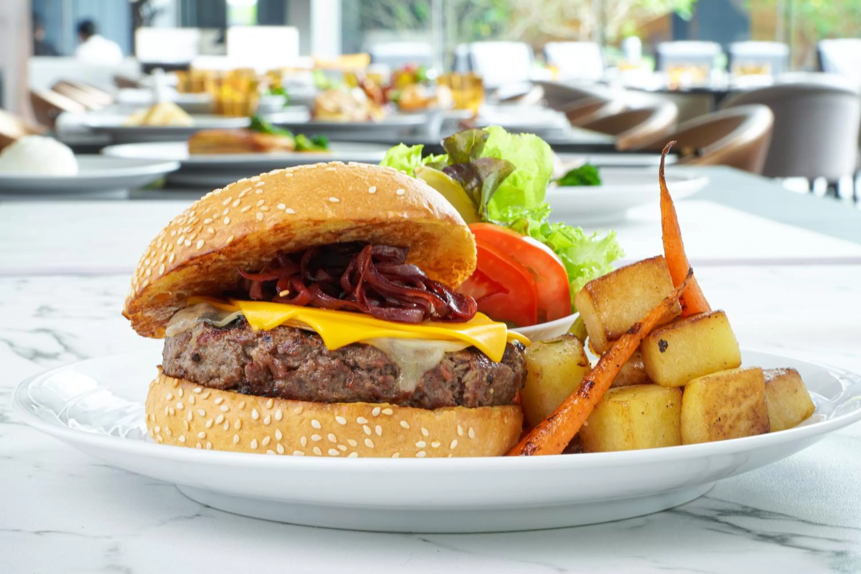 Food in Chatrium Grand Bangkok