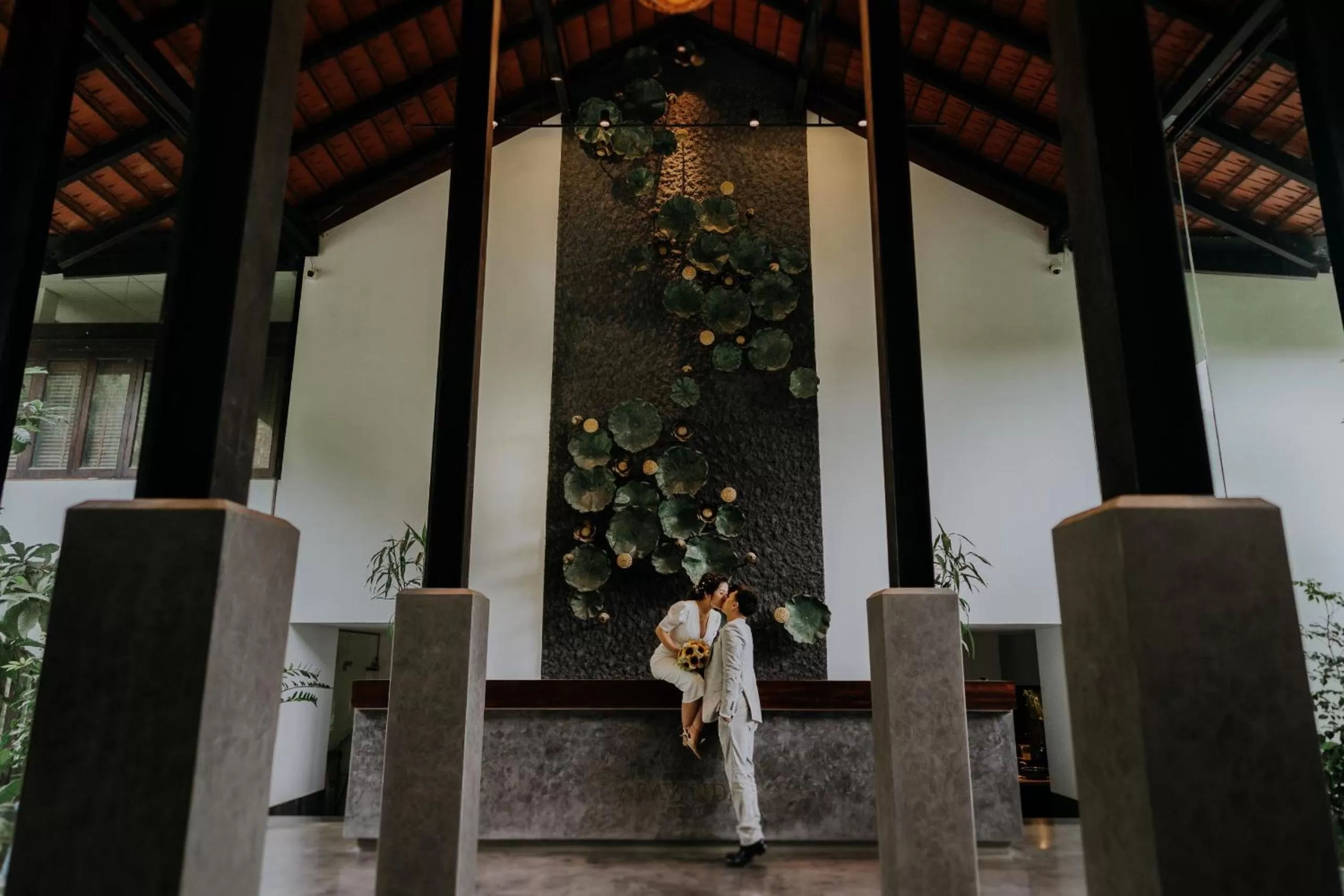 Lobby or reception in Aravinda Resort Ninh Binh