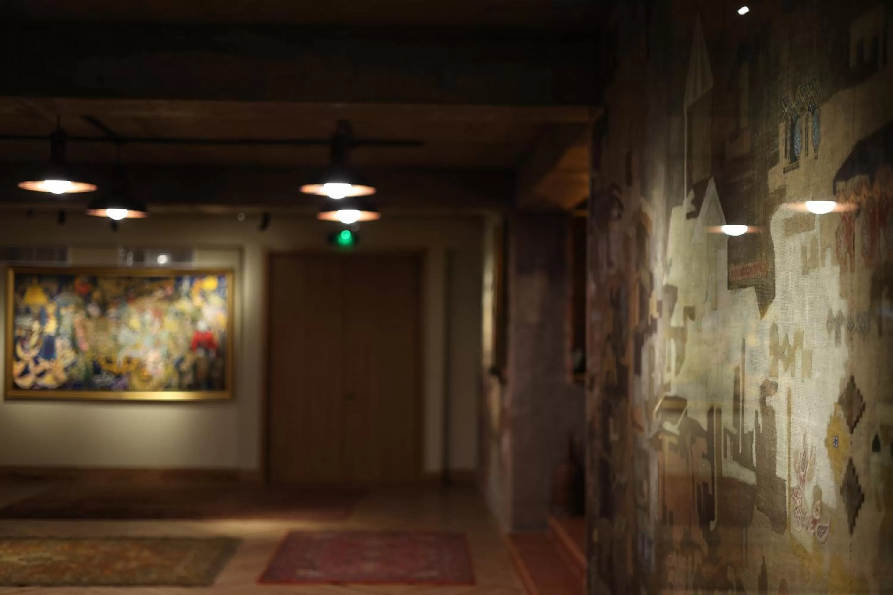 Decorative detail in Mukhrantubani Boutique Hotel