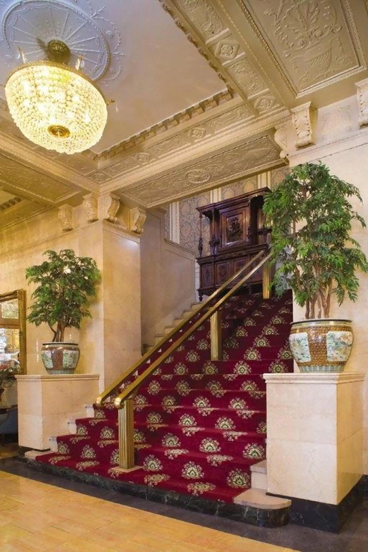 Lobby or reception in The Brown Hotel