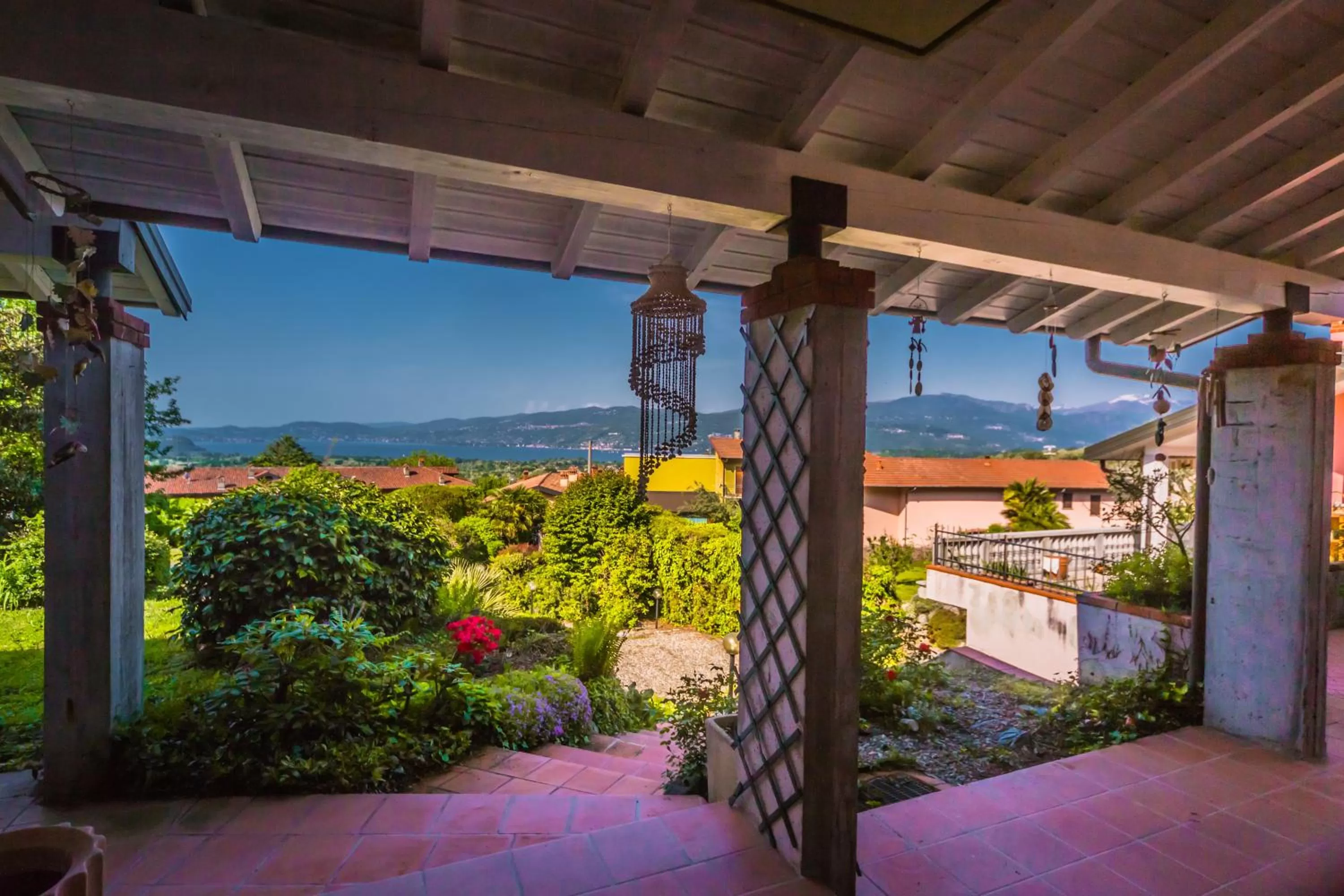 Natural landscape in Villa Buzzi