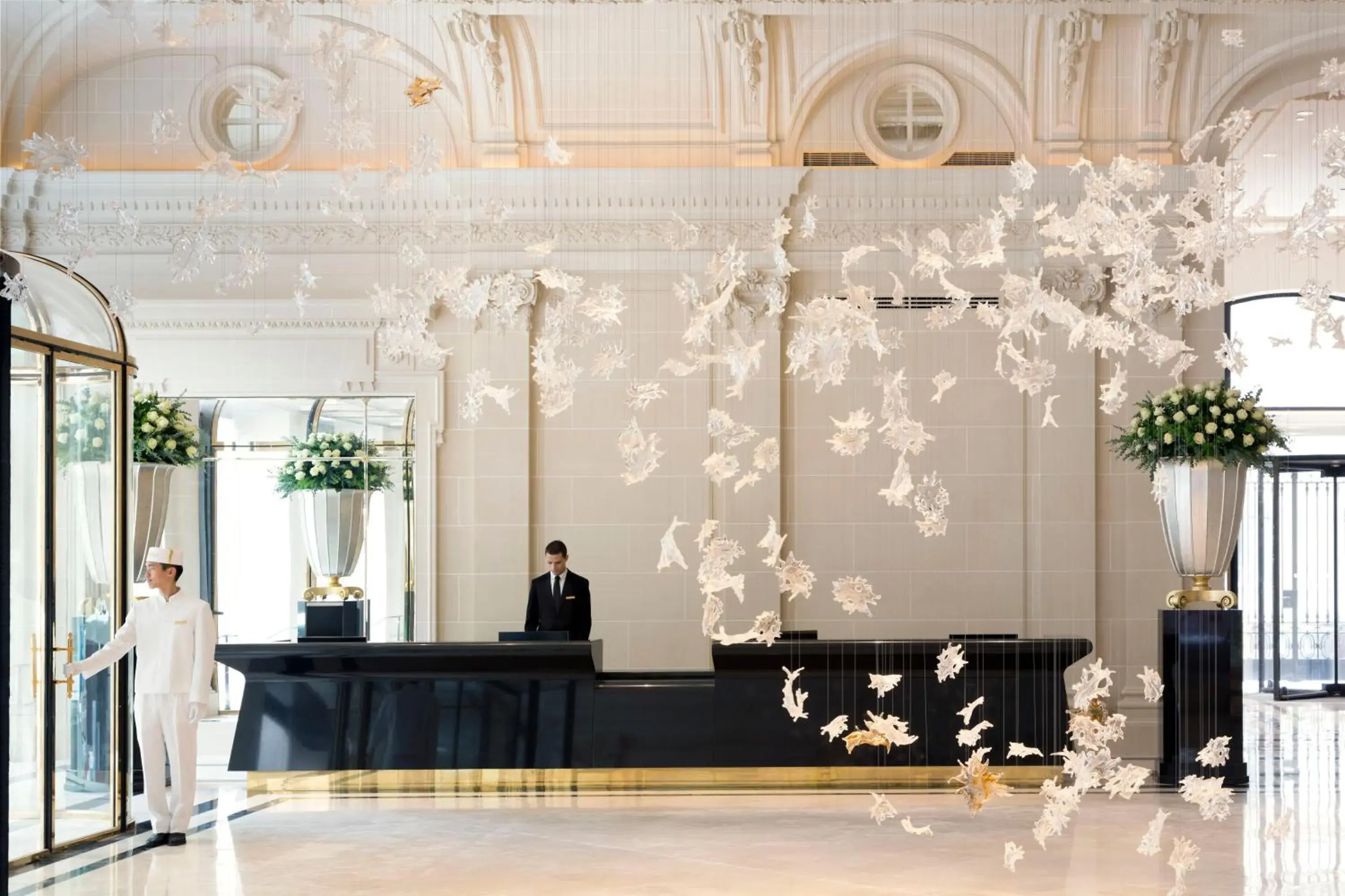 Lobby or reception, Lobby/Reception in Hotel The Peninsula Paris
