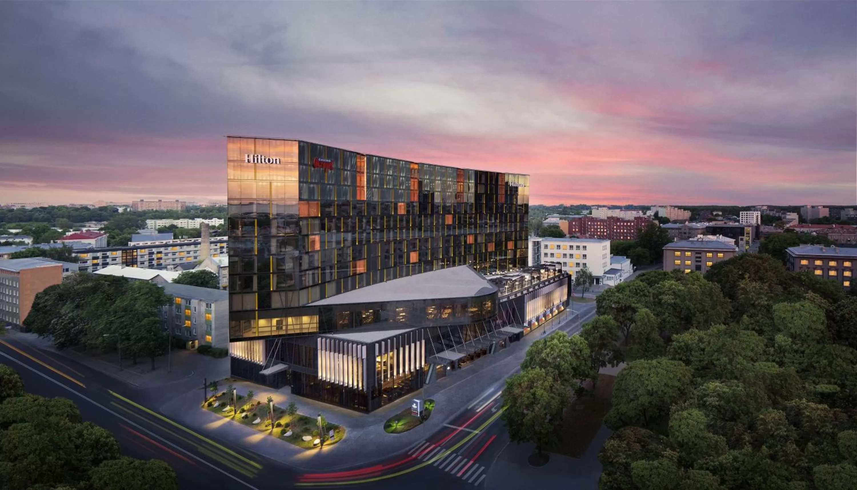 Property building in Hilton Tallinn Park