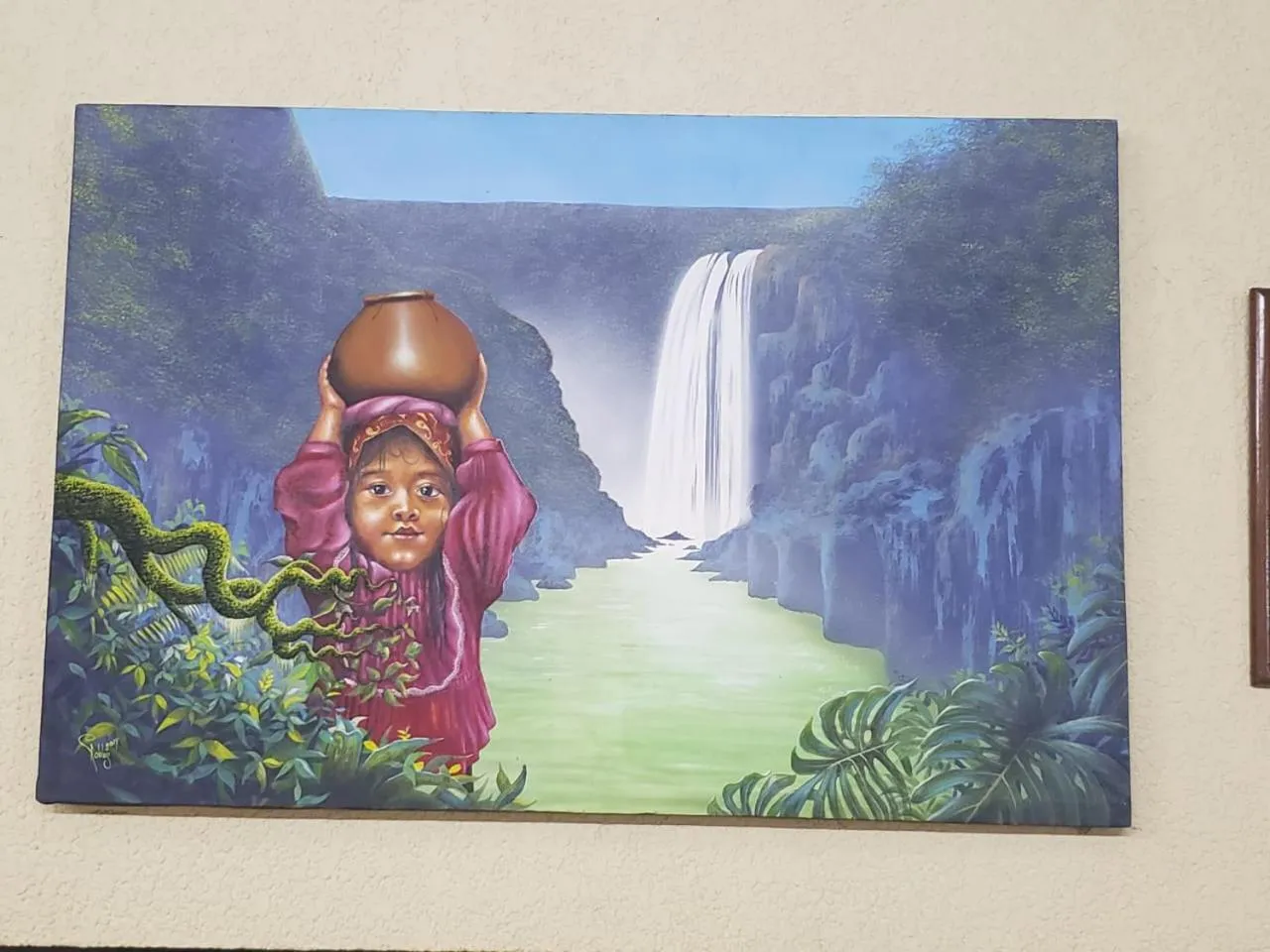 Decorative detail in Hotel Riviera