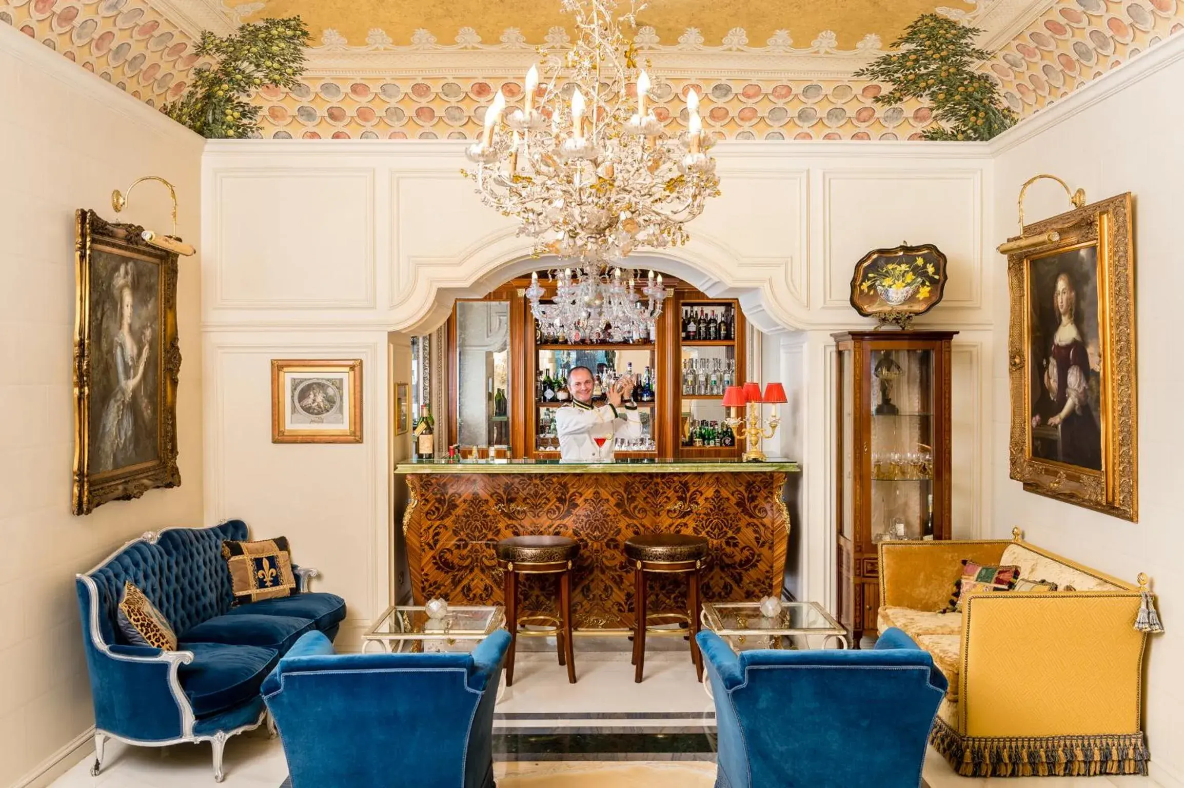 Lounge or bar in Hotel Villa E Palazzo Aminta