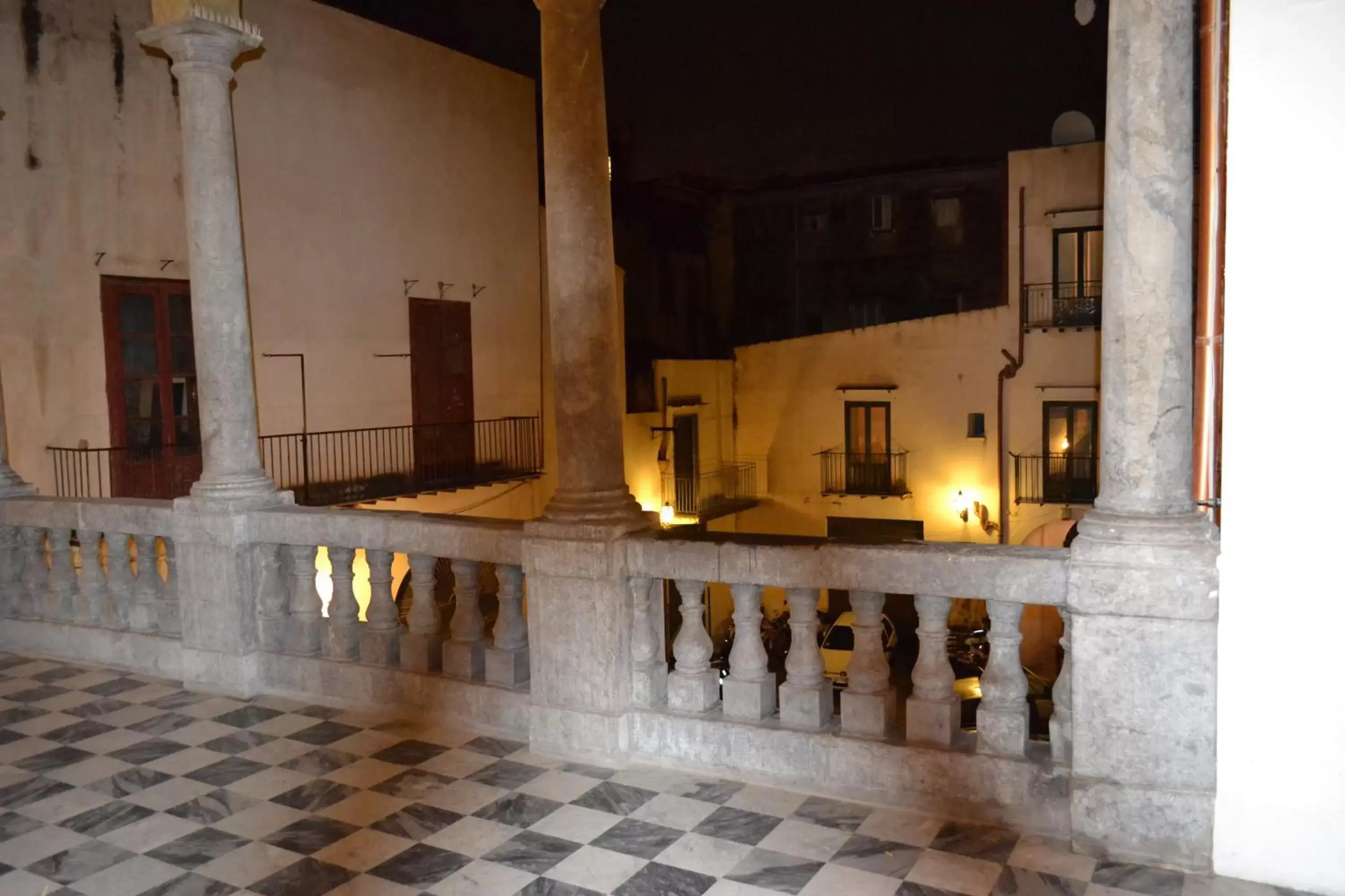 Facade/entrance in B&B Palazzo Corvino