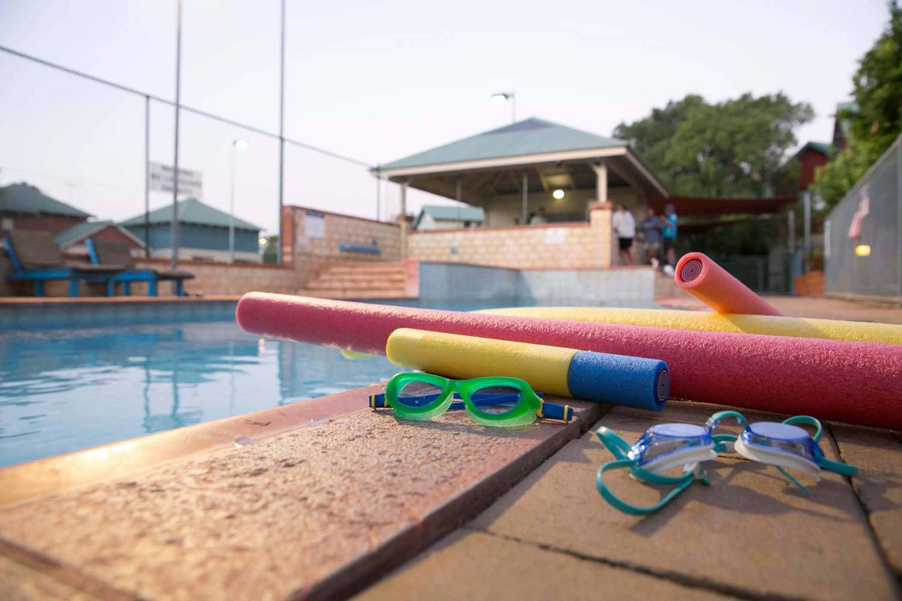 Pool view in Amalfi Resort Busselton's Best Kept Secret