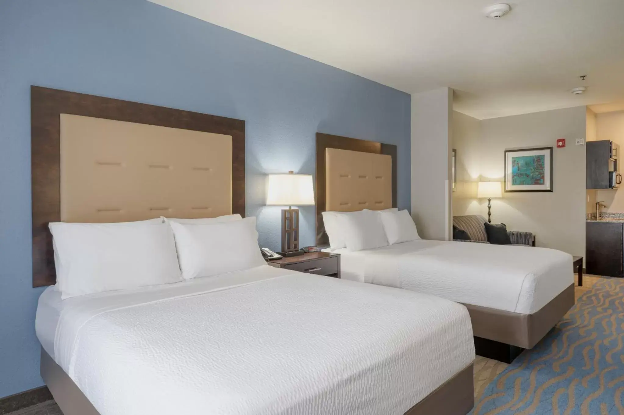 Photo of the whole room, Bed in Holiday Inn Express and Suites Edwardsville, an IHG Hotel