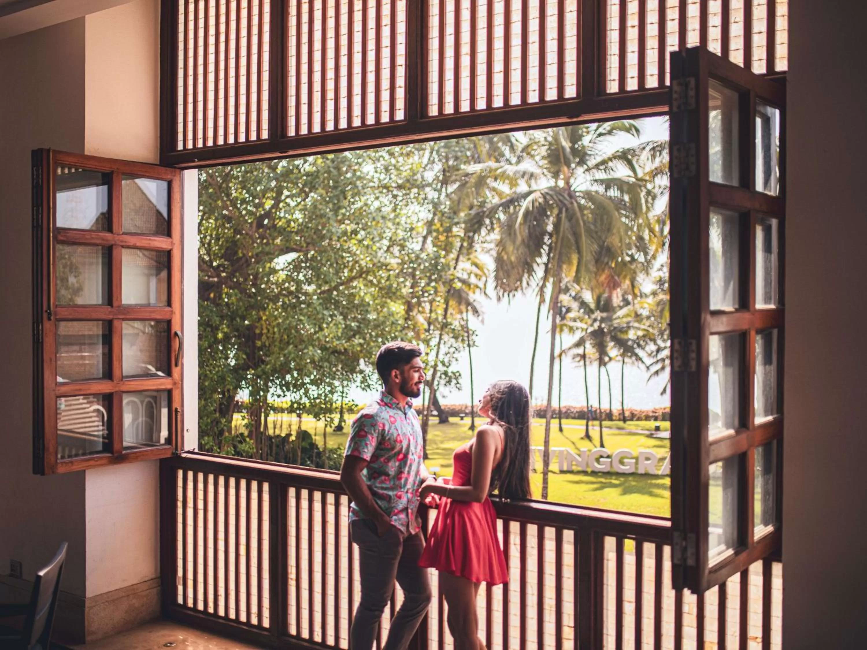 People in Grand Hyatt Goa