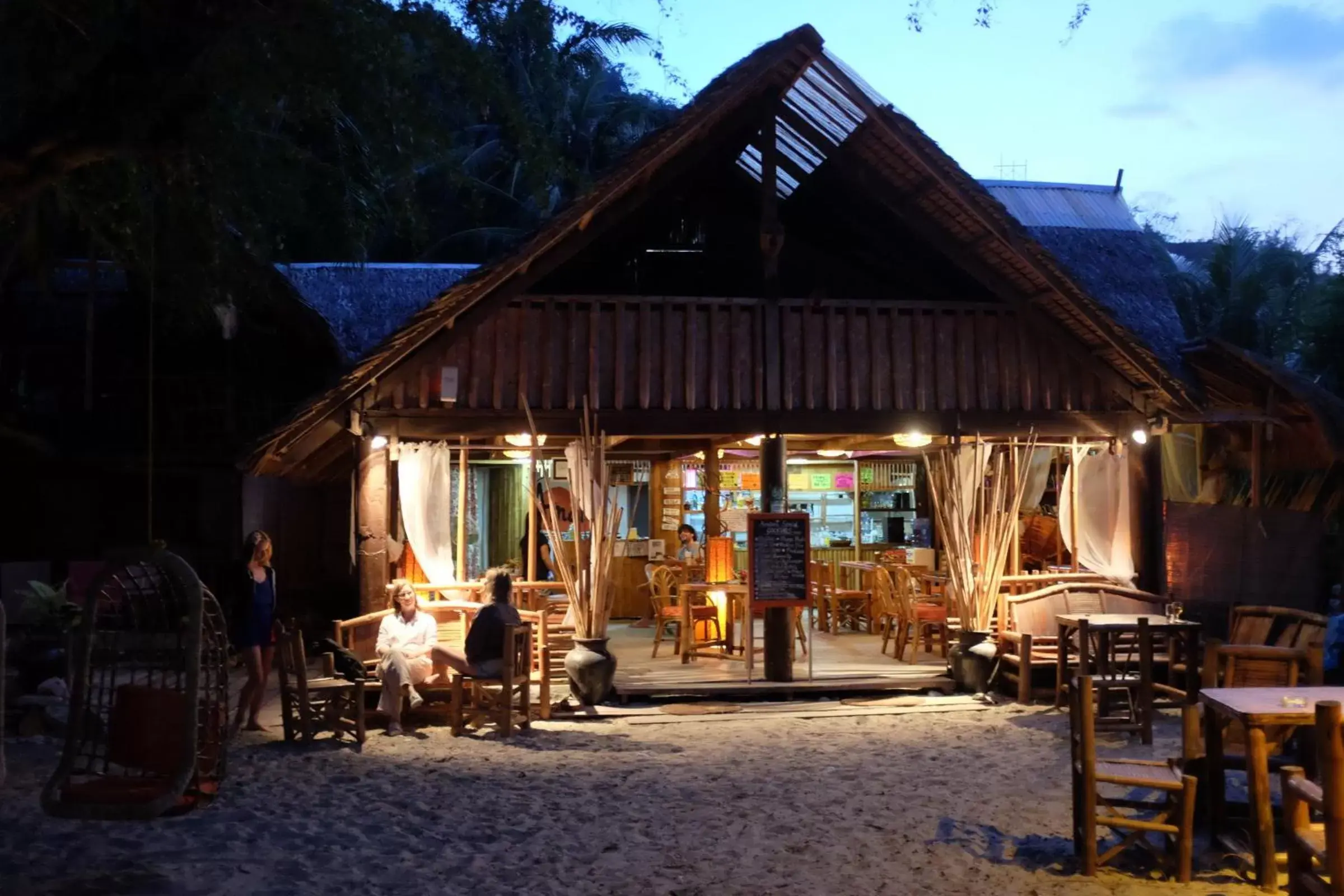 Restaurant/places to eat, Property Building in Amami Beach Resort