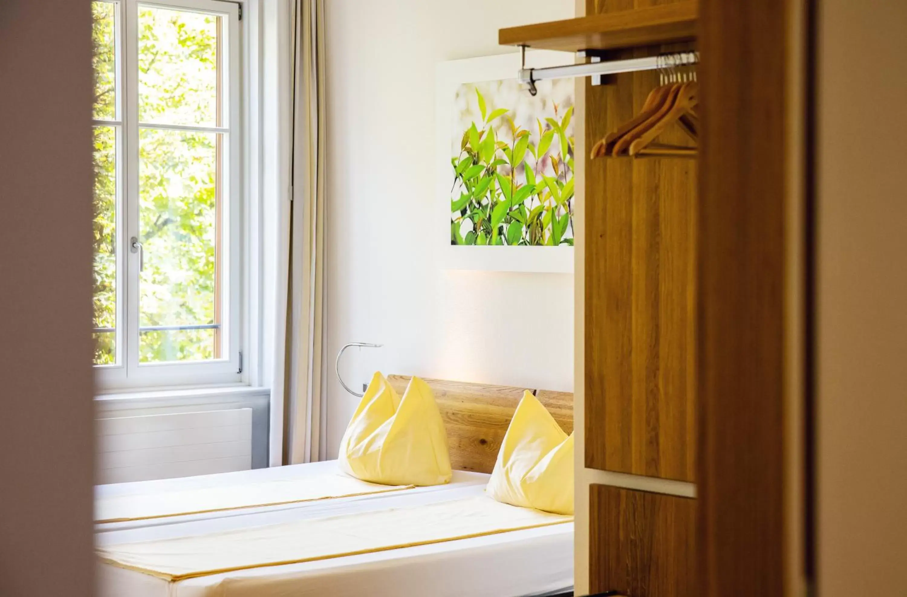 Bed in ODELYA Hotel & Naturgarten Basel City
