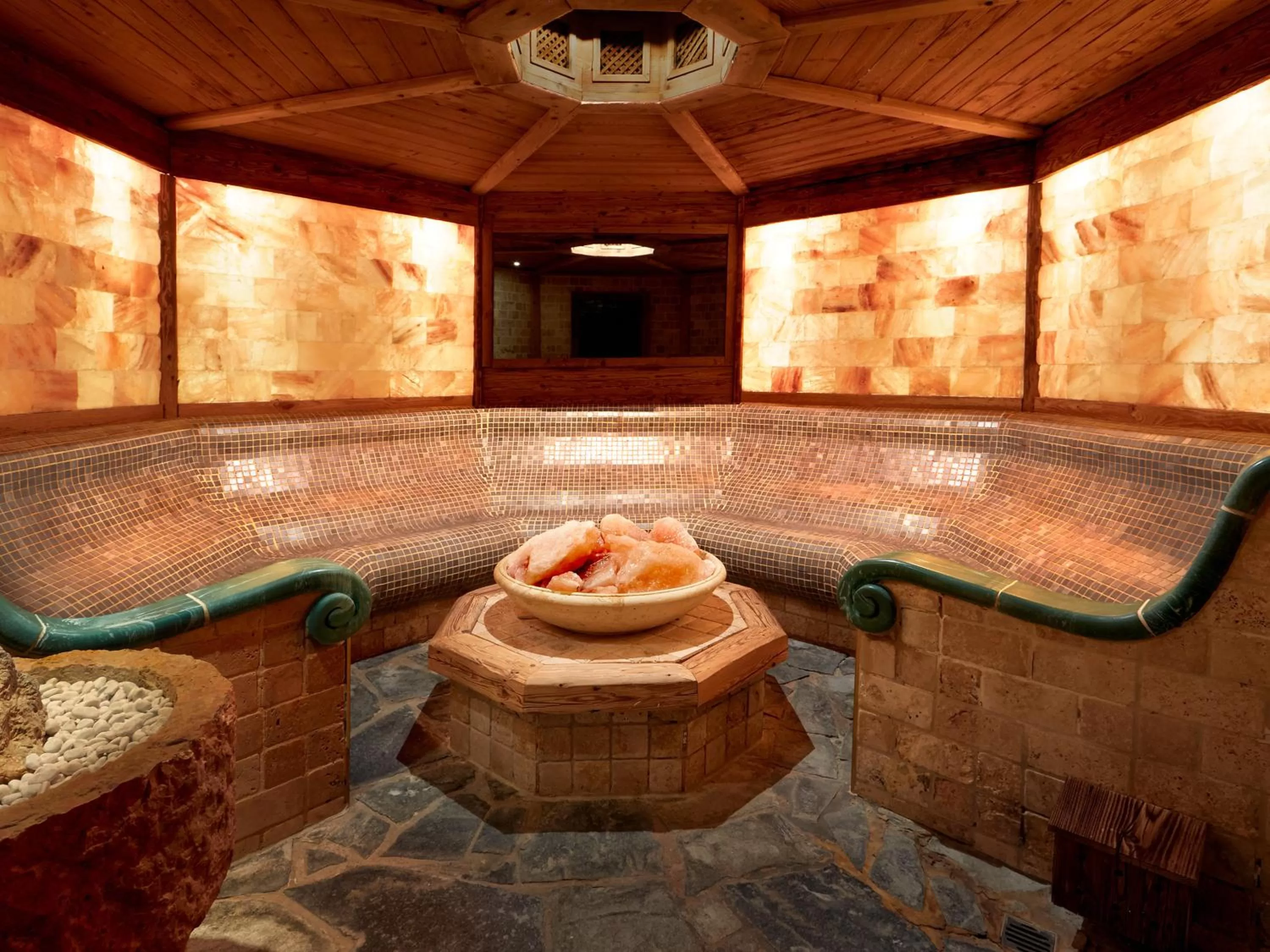 Sauna in Relais&Châteaux Spa-Hotel Jagdhof