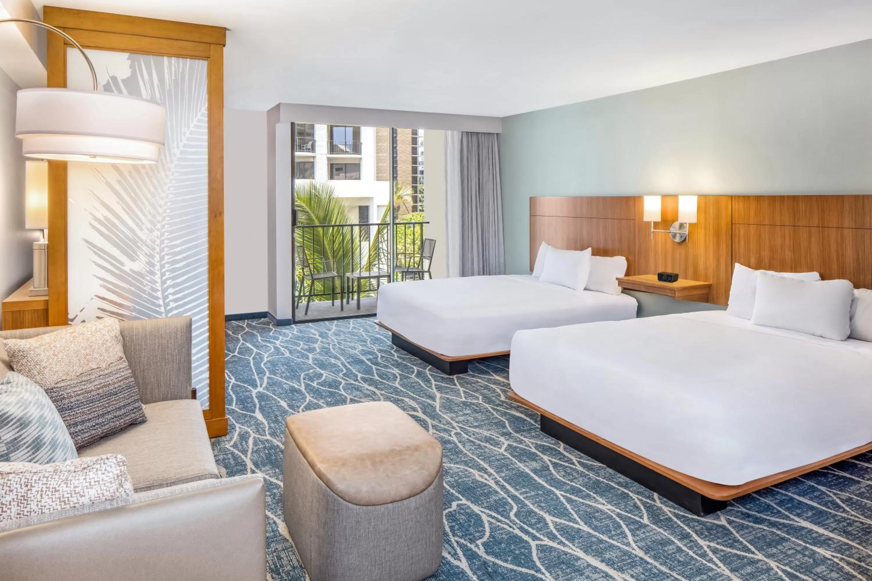 View (from property/room), Bed in Hyatt Place Waikiki Beach