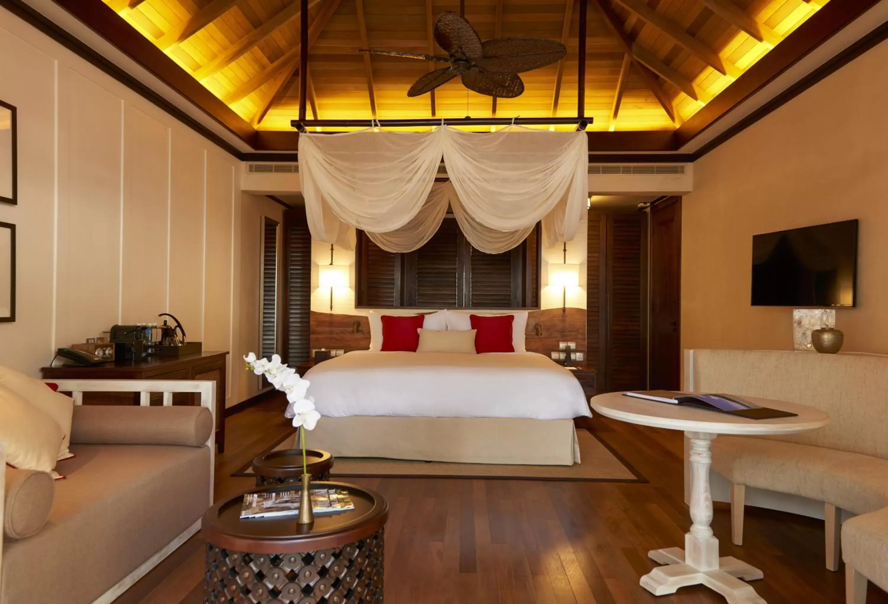 Bed in STORY Seychelles