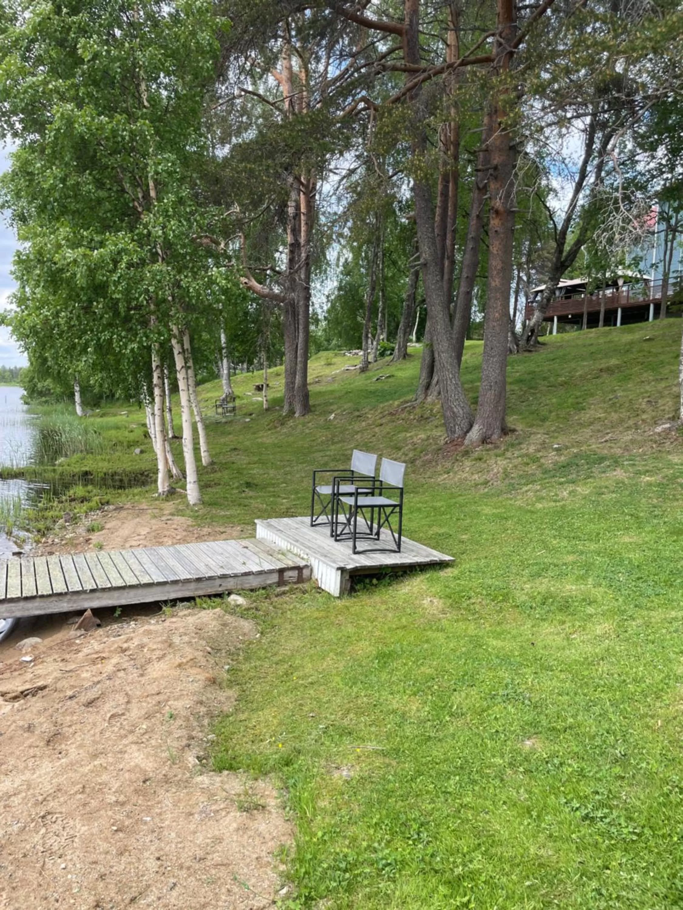 Garden in Lapin Satu