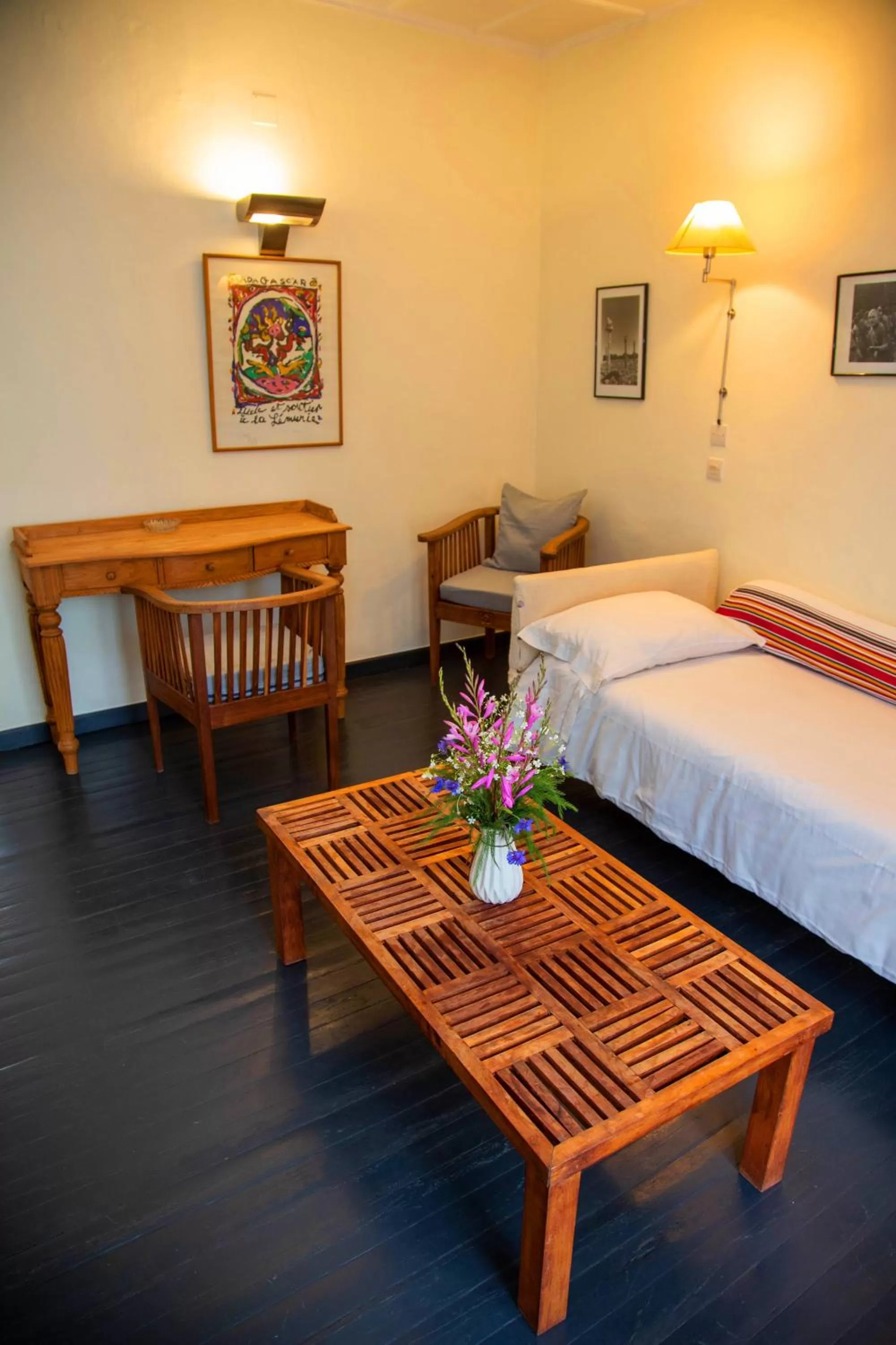 Bed in Hotel La Villette