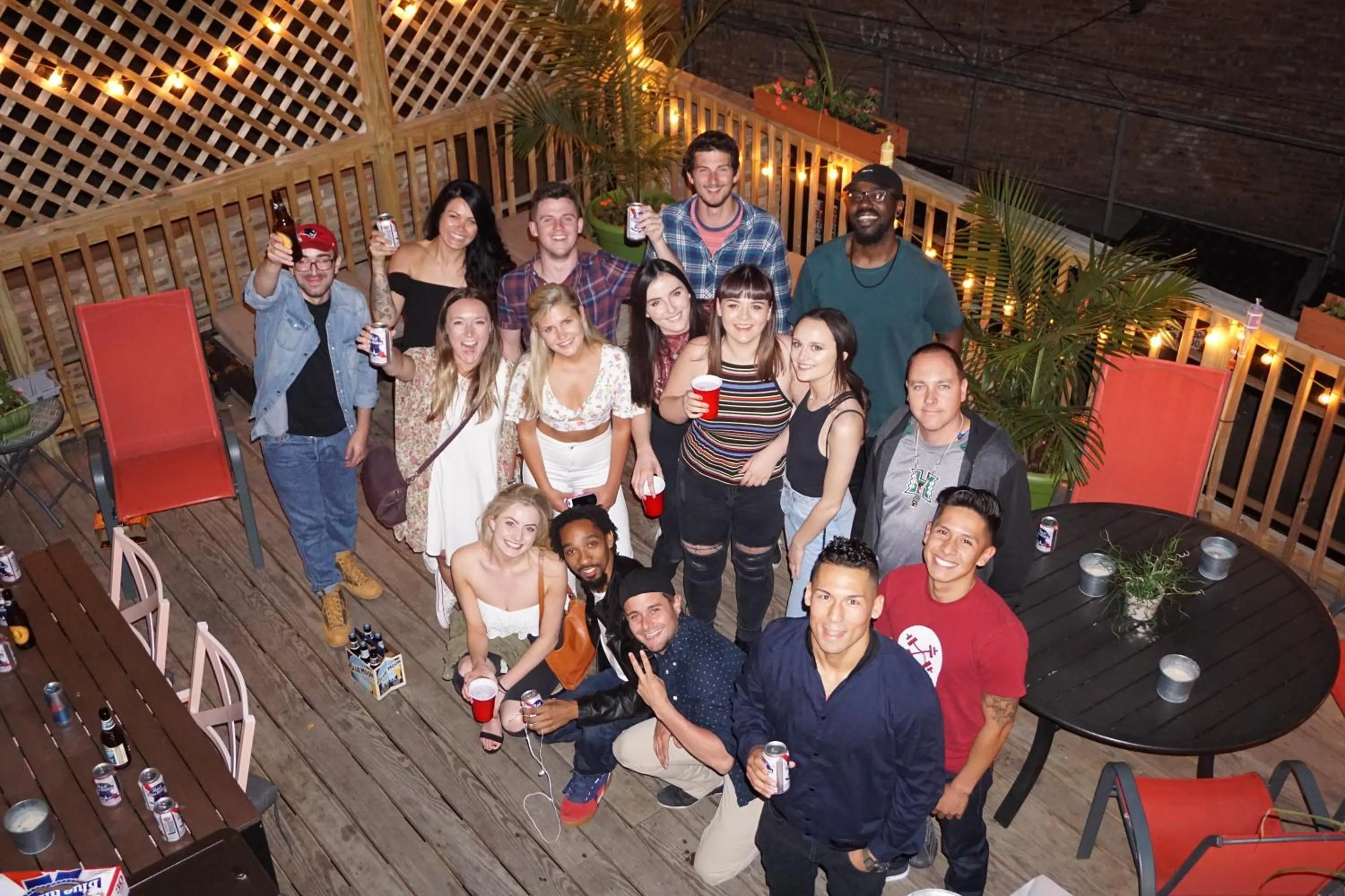 Guests in Wrigley Hostel - Chicago