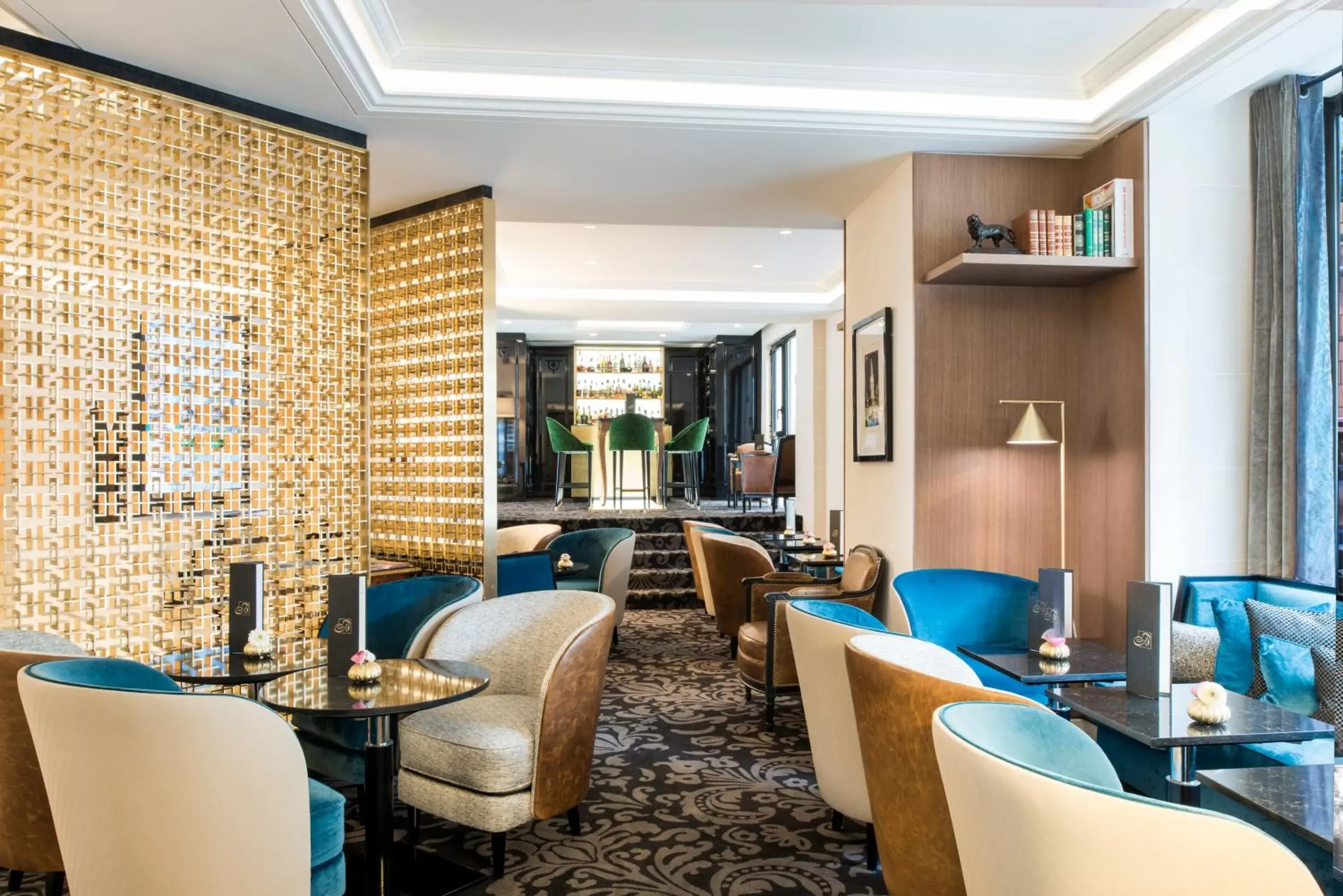 Lobby or reception, Lounge/Bar in Sofitel Paris Baltimore Tour Eiffel