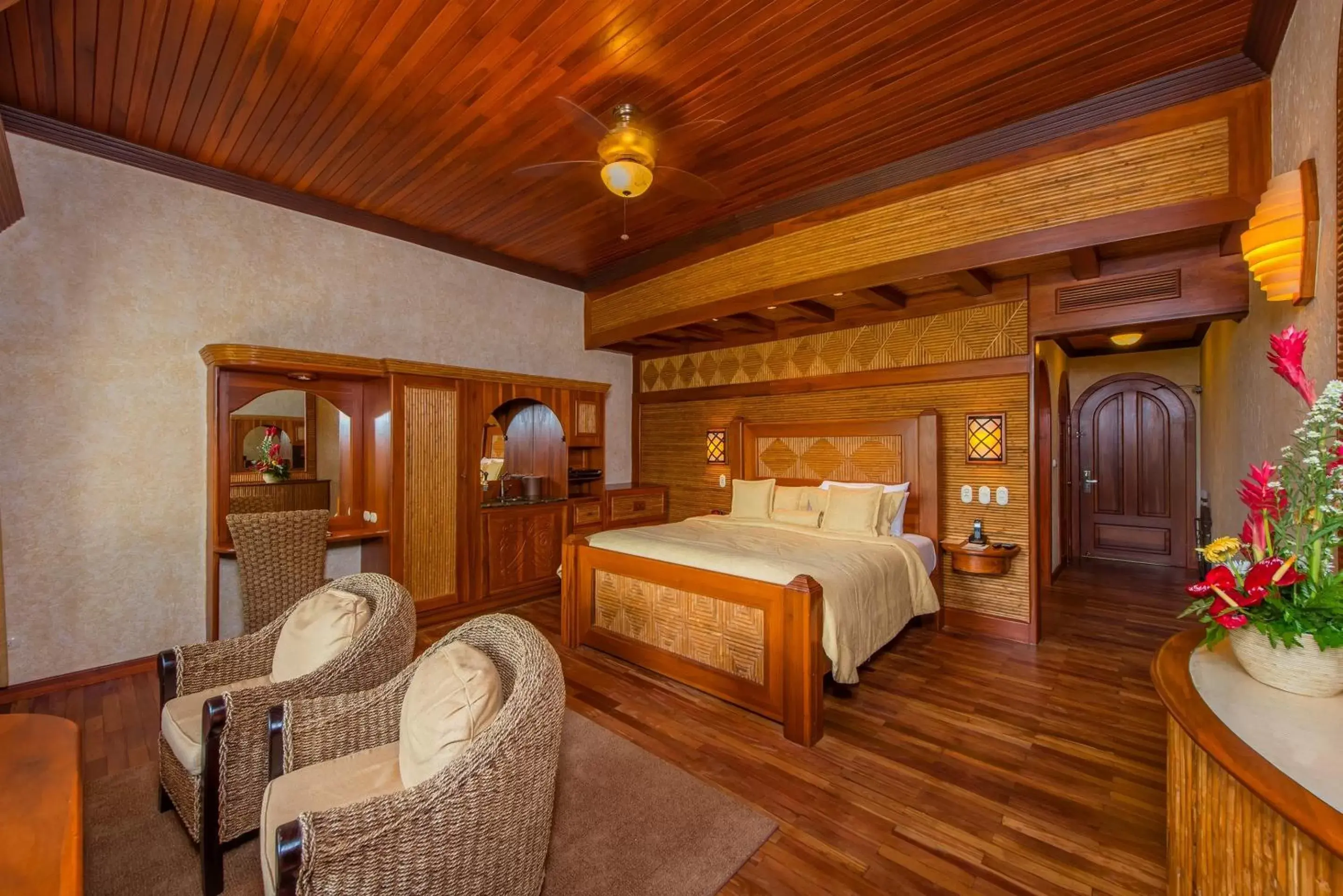 Bed in The Springs Resort & Spa at Arenal