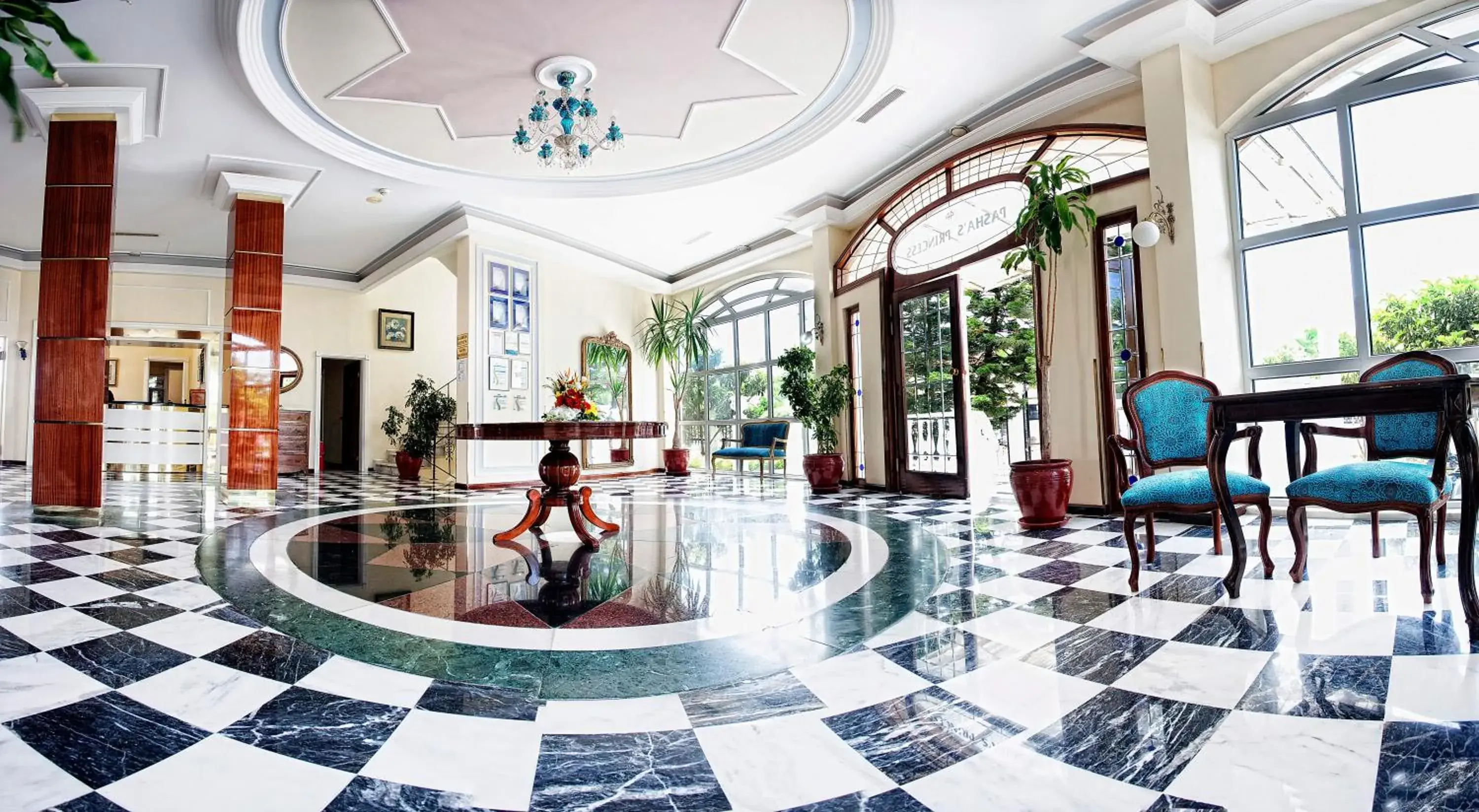 Lobby or reception, Lobby/Reception in Pashas Princess by Werde Hotels - Adult Only