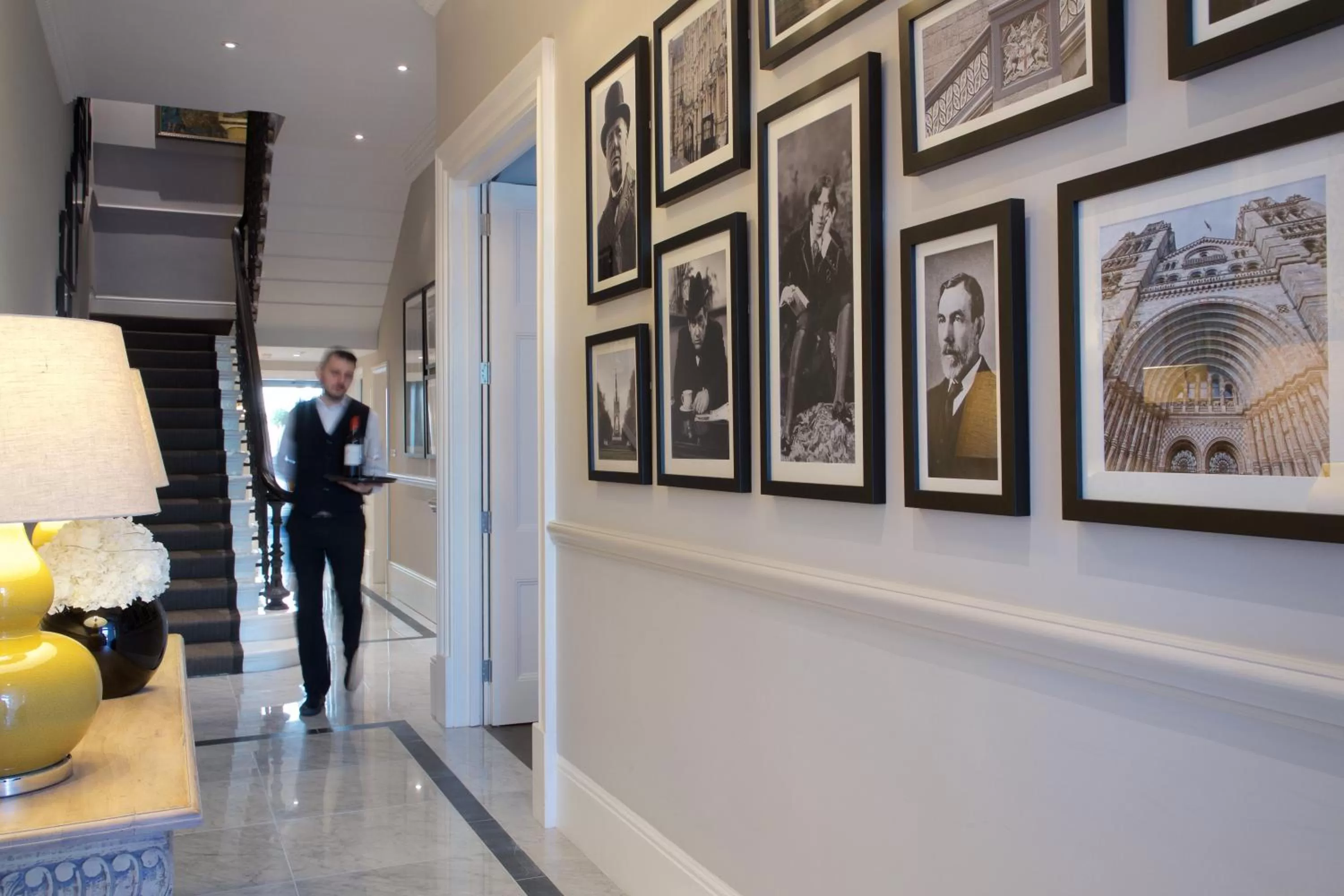 Staff in 54 Queen's Gate Hotel