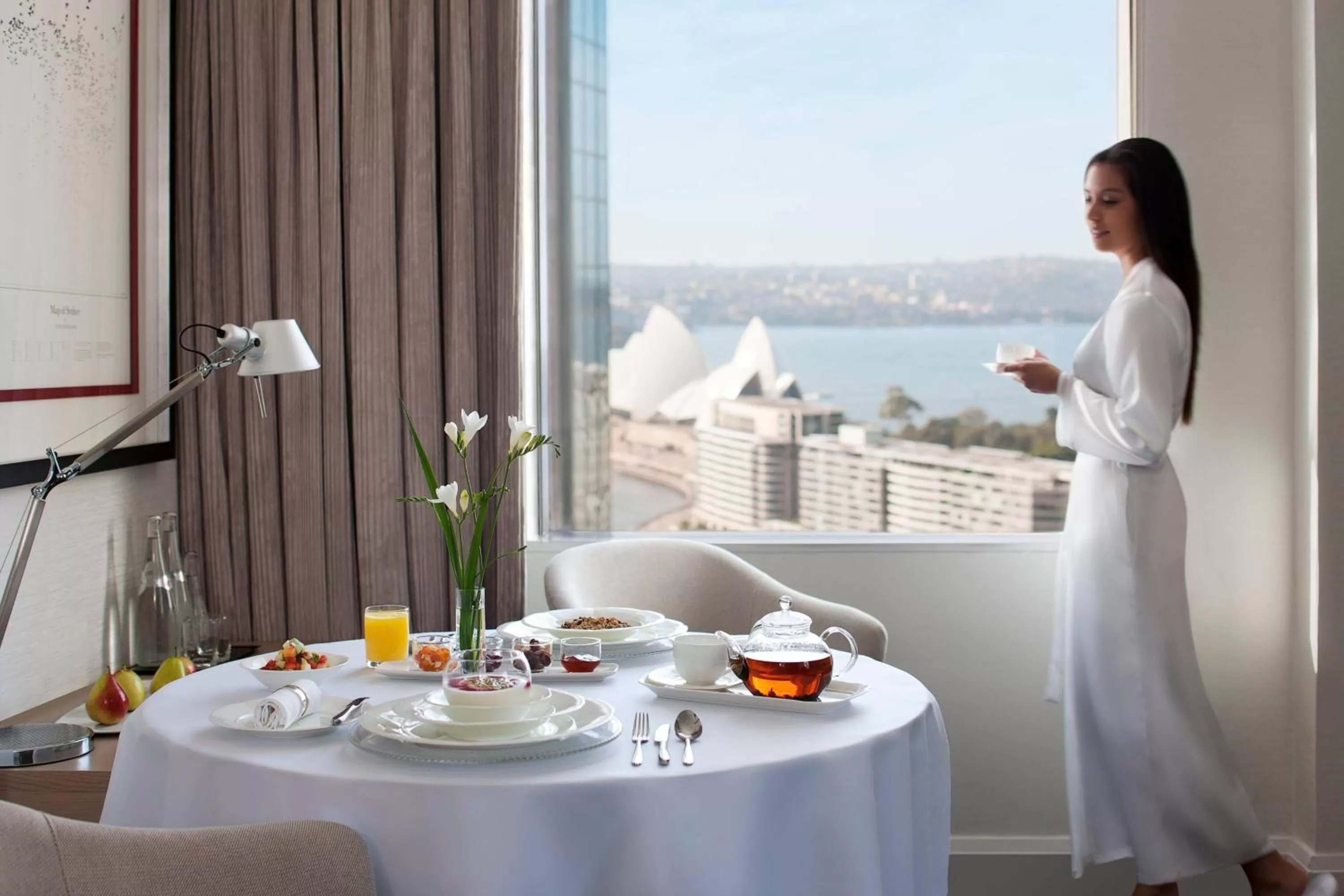 Breakfast in Sydney Harbour Marriott Hotel at Circular Quay