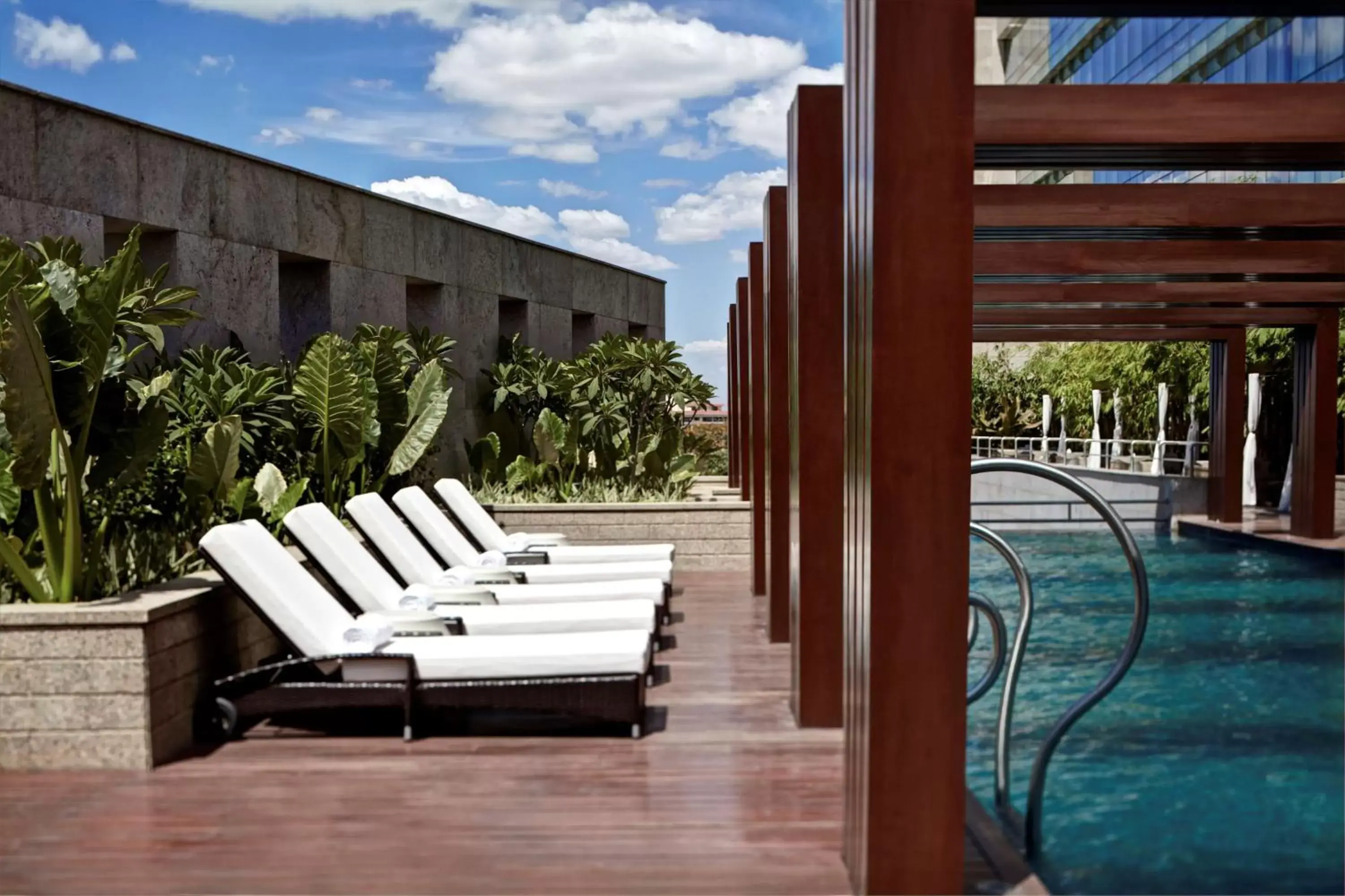 Pool view, Swimming Pool in Park Hyatt Hotel and Residences, Hyderabad