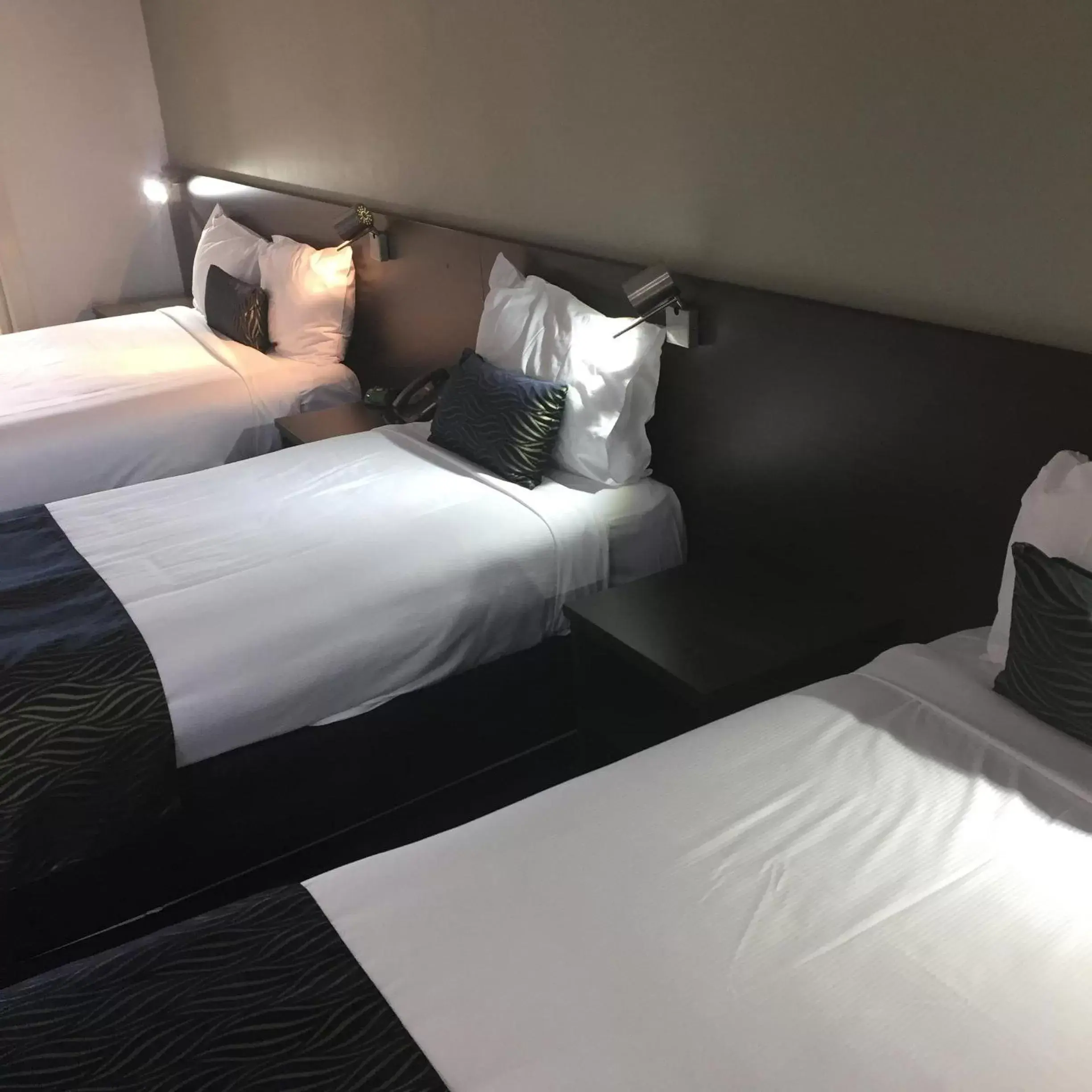 Bedroom in Hunts Hotel Liverpool