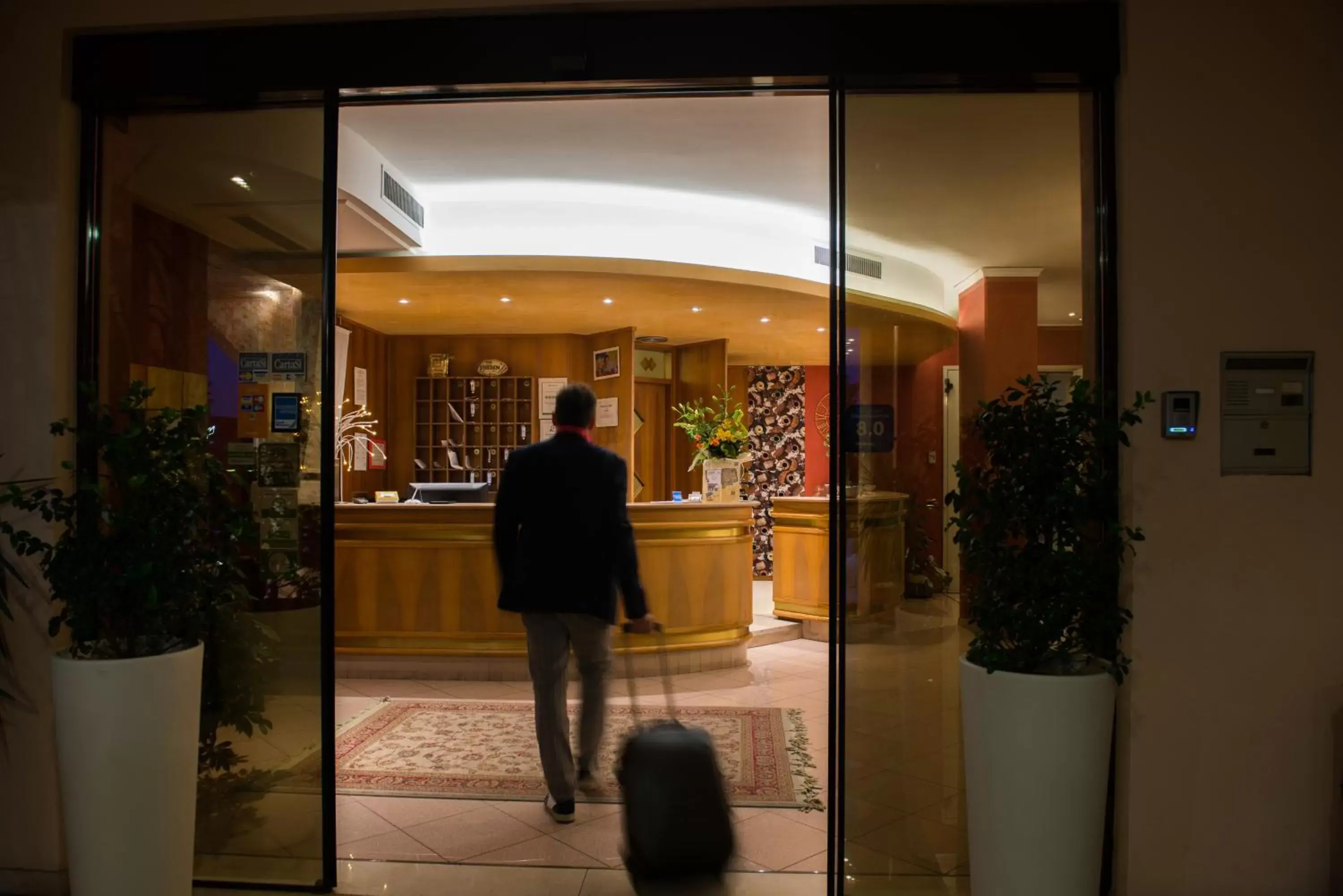 Facade/entrance in Albergo Grappolo D'oro