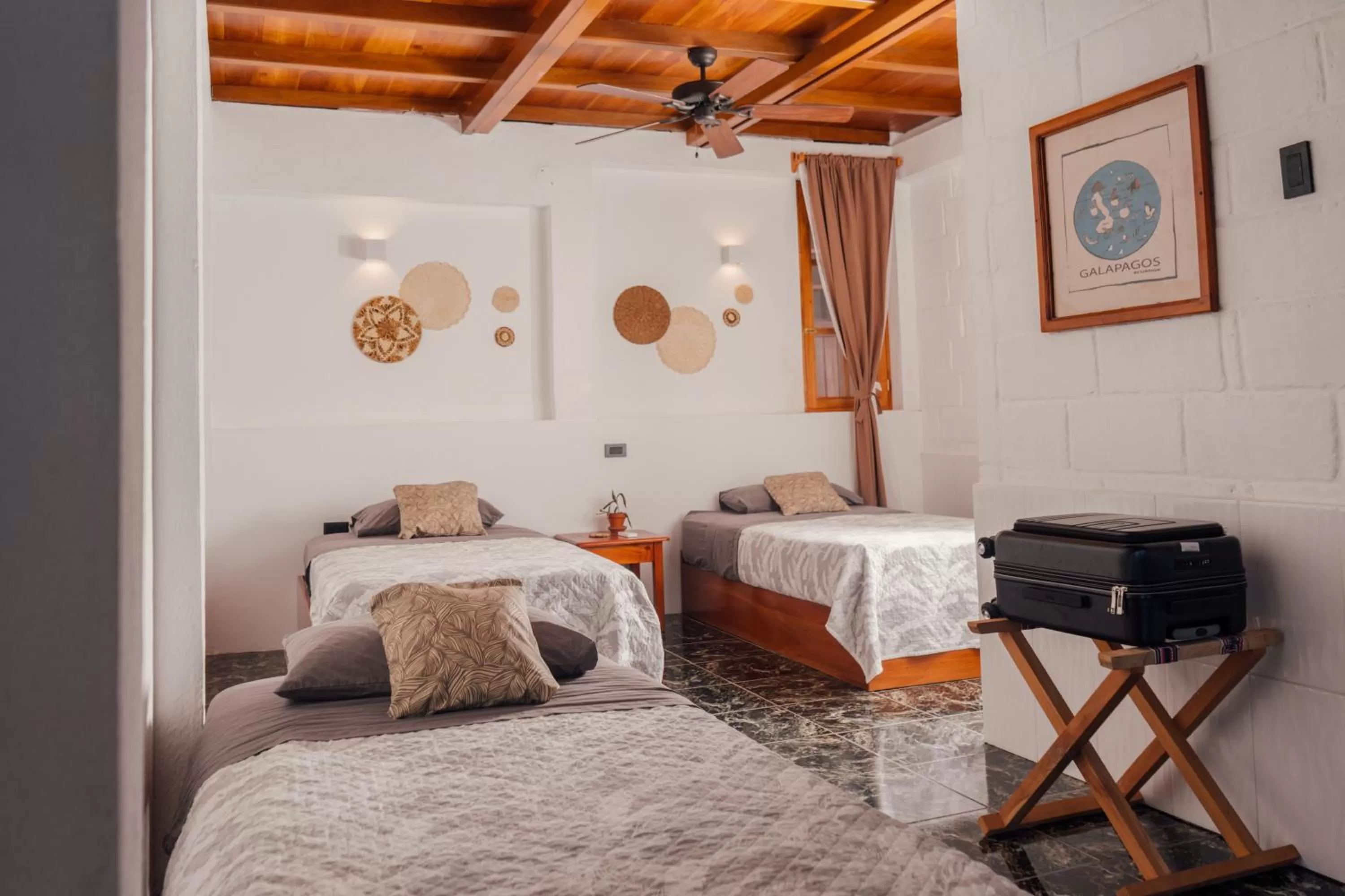 Bed in Hotel Pimampiro