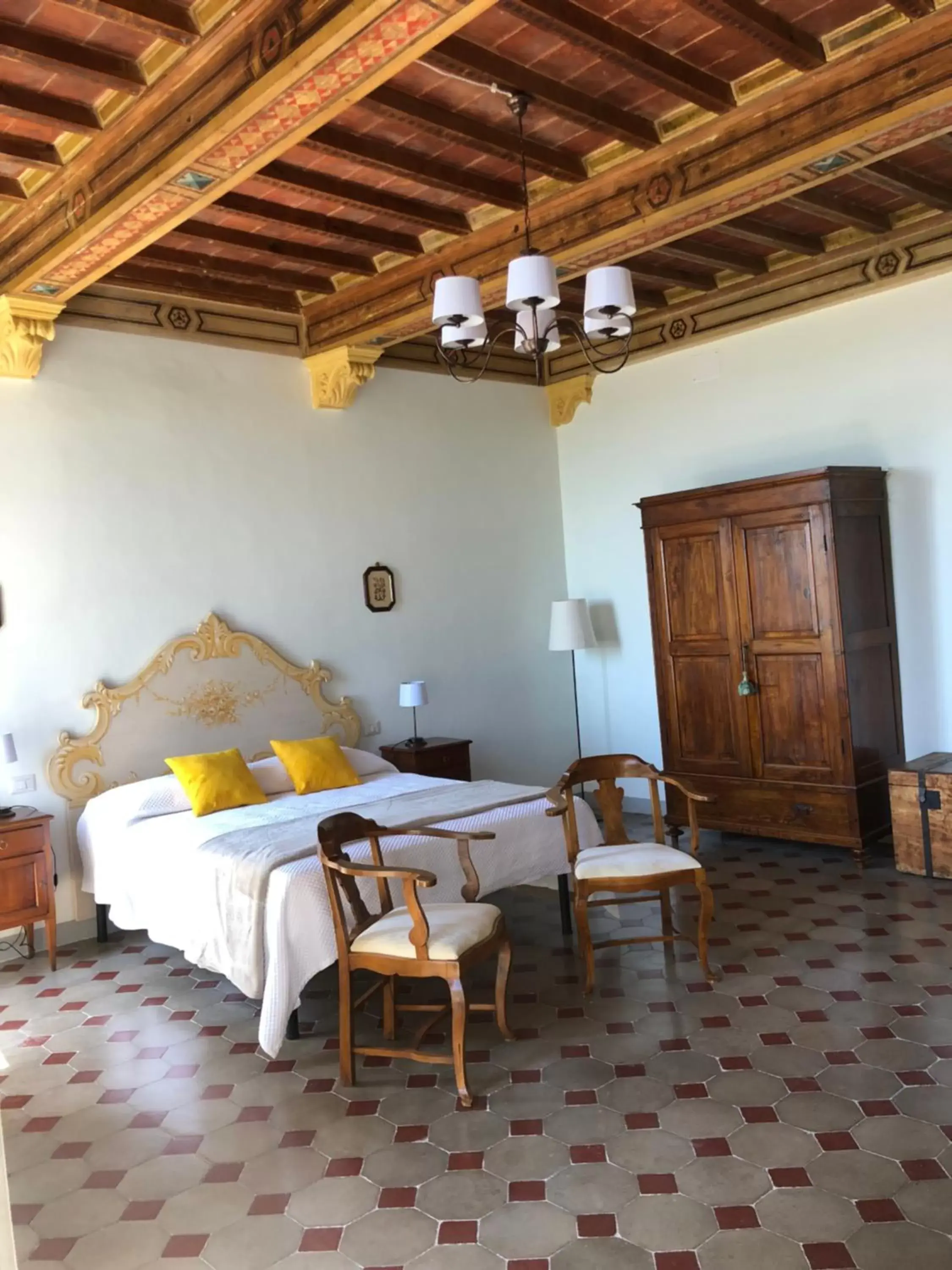 Bed in BnB Paolina