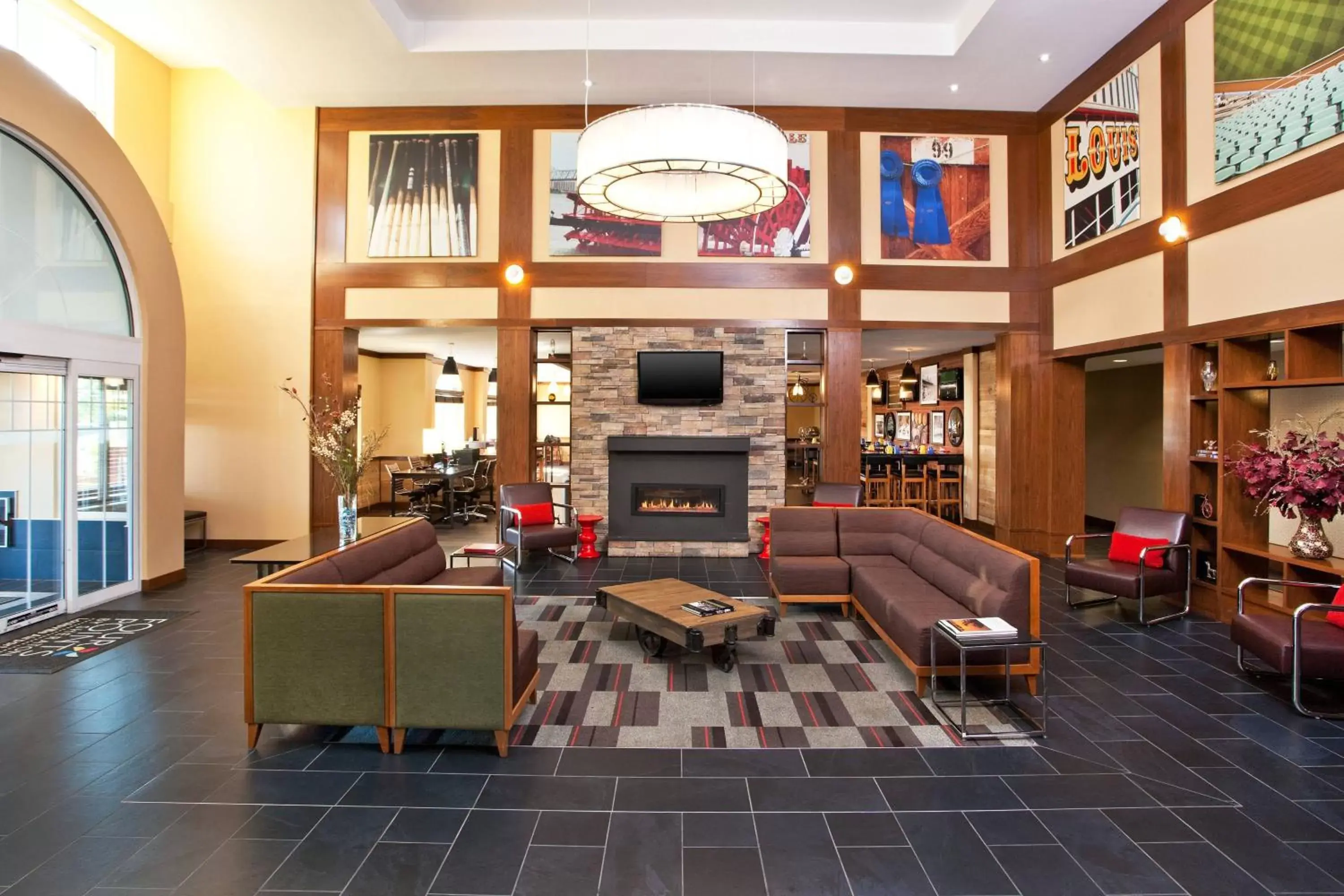 Lobby or reception, Lobby/Reception in Four Points by Sheraton Louisville Airport