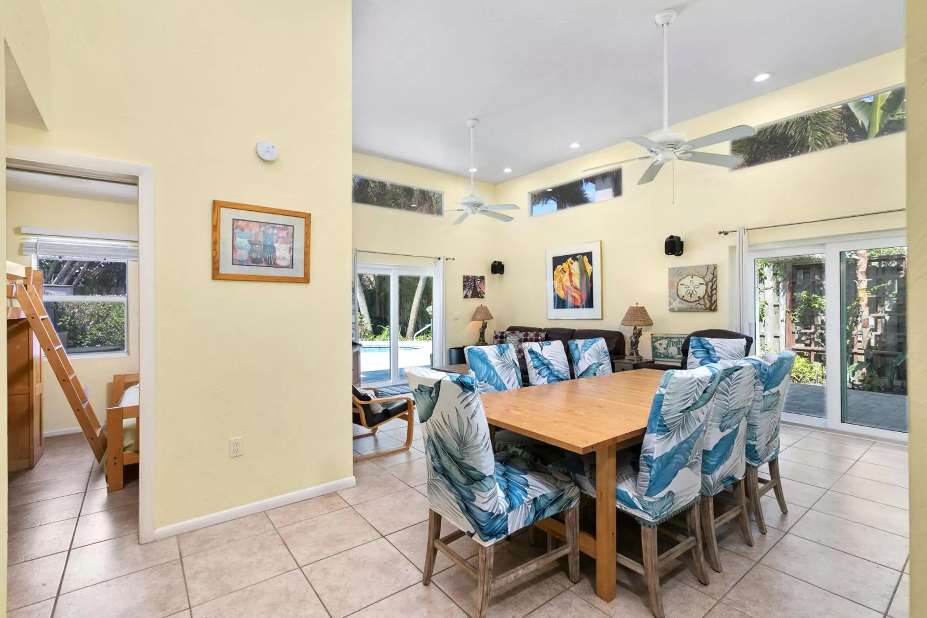 Dining Area in The Ringling Beach House