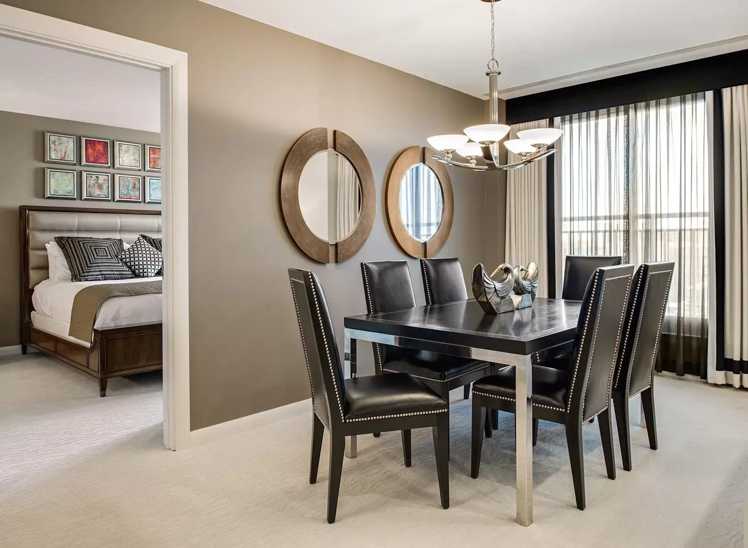 Dining Area in Broadway Plaza, Trademark Collection by Wyndham