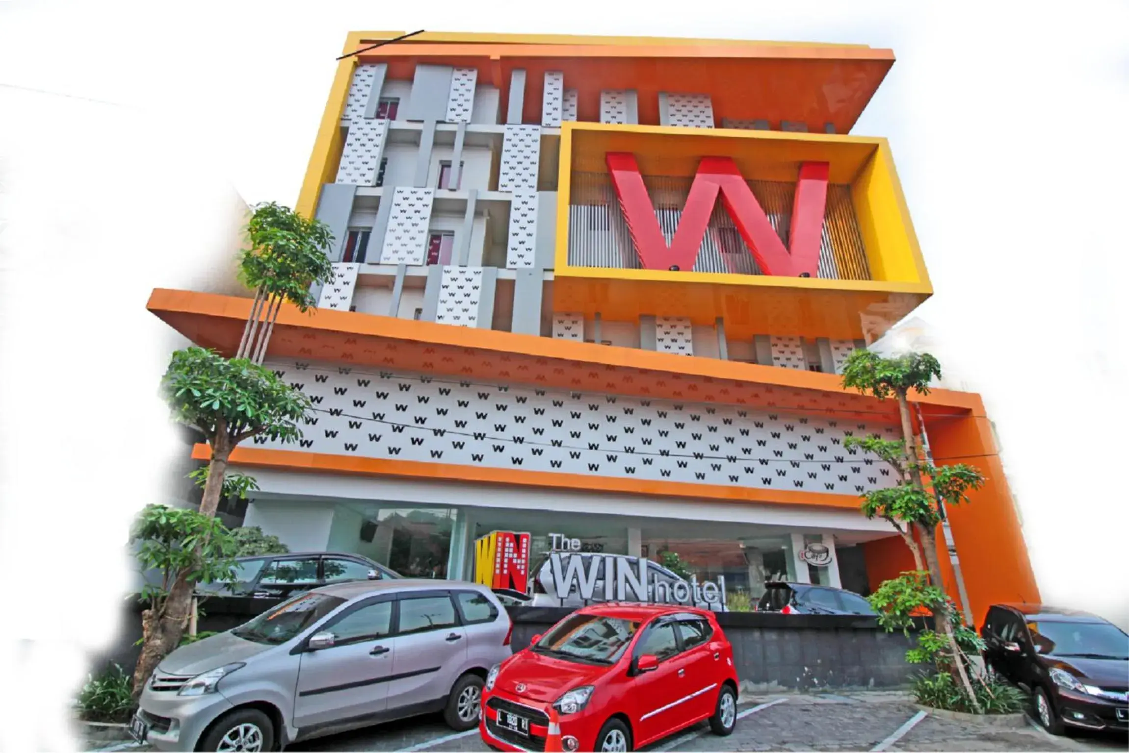 Facade/entrance, Property Building in The WIN Hotel Surabaya