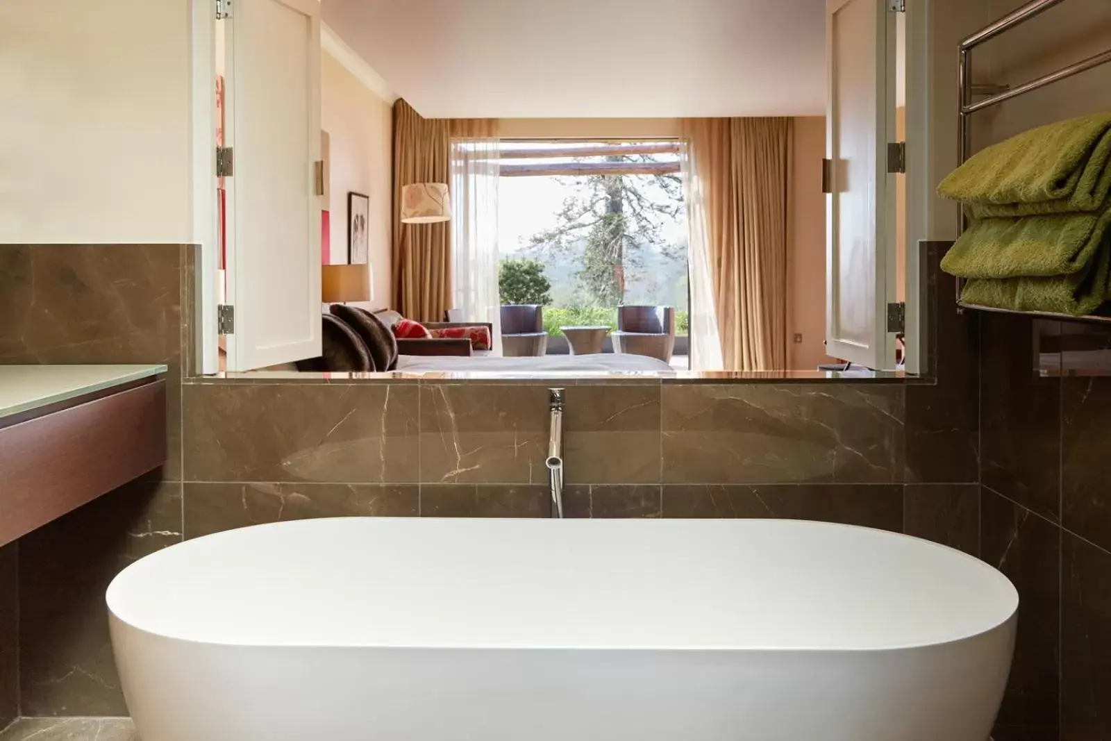 Bathroom in Ockenden Manor Hotel & Spa