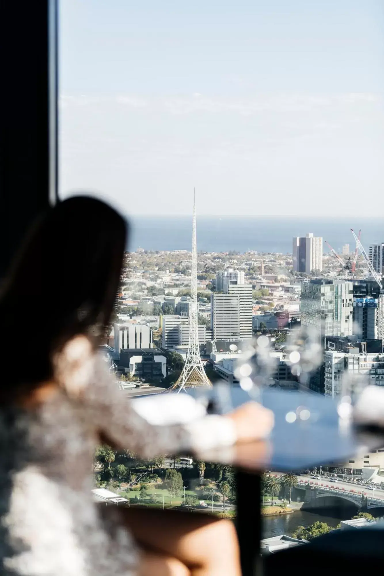 City view in Sofitel Melbourne On Collins